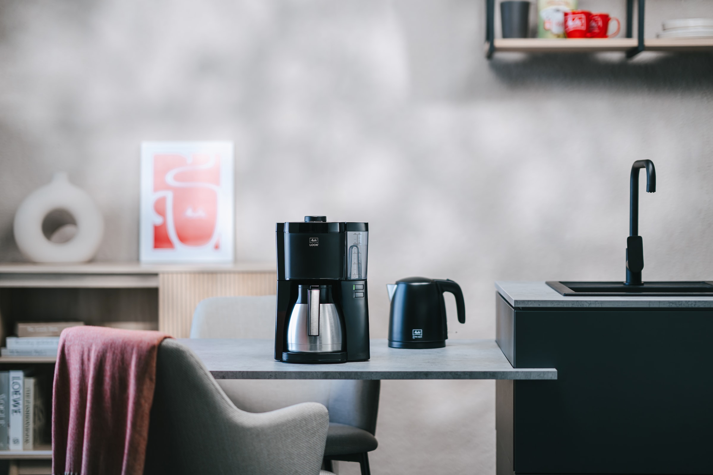 Melitta Filterkaffeemaschine »Look® Therm 1025-12« 1,25 l Kaffeekanne 1x4