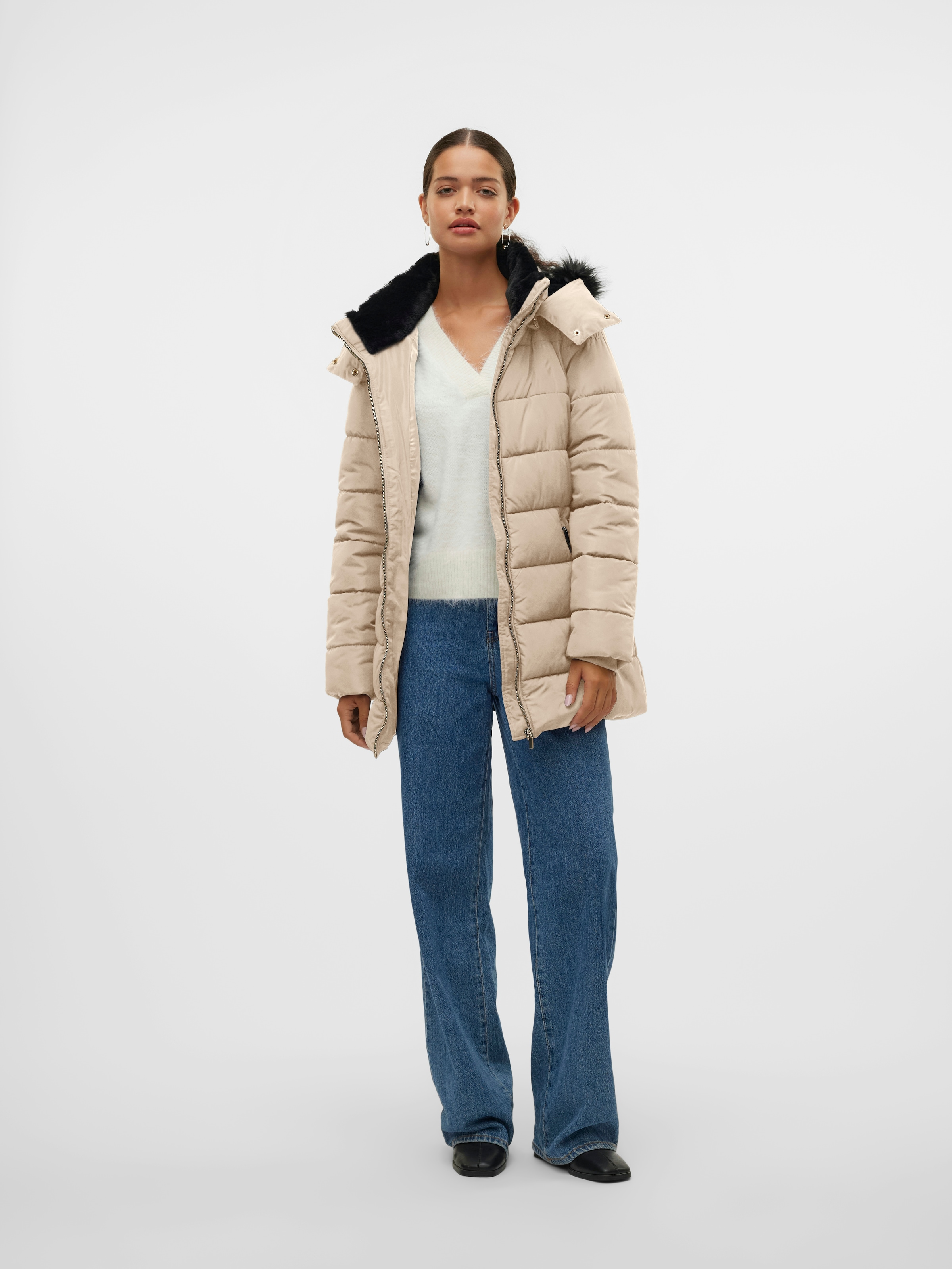 Vero Moda Steppjacke »VMWILMA JACKET PRM«, mit Kapuze