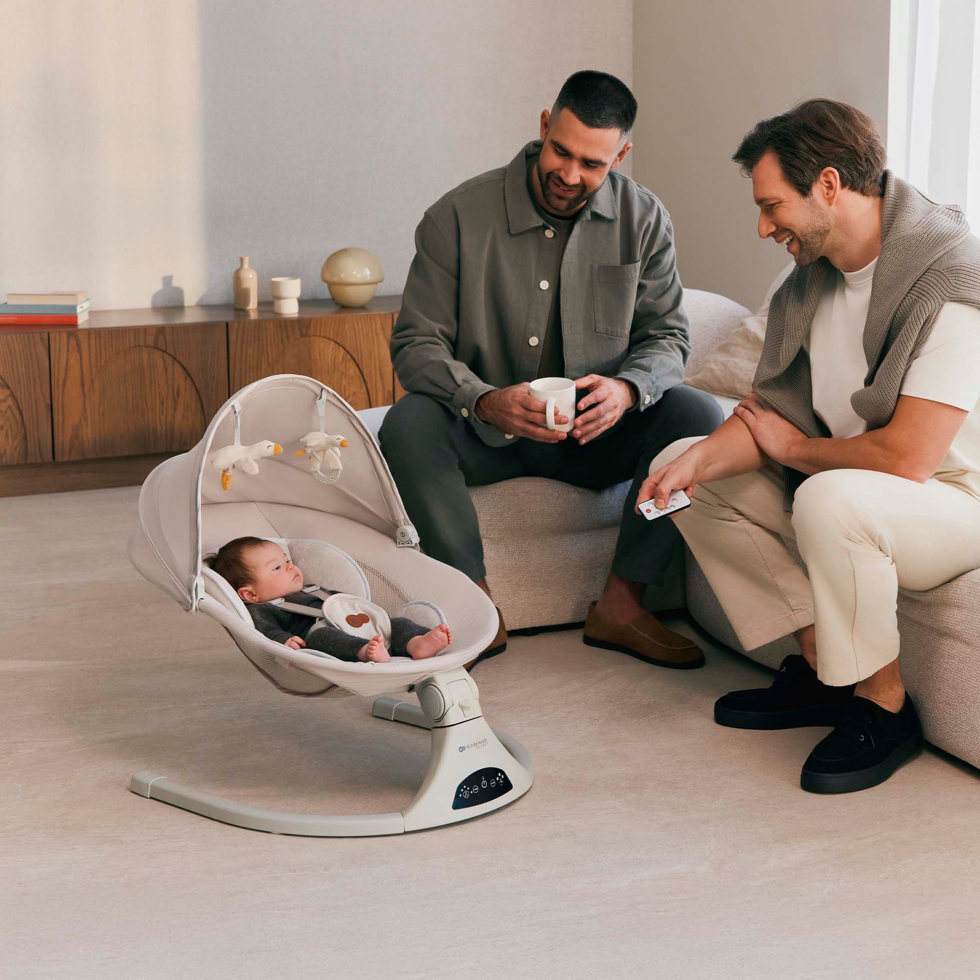 Kinderkraft Babywippe »TULSY« mit Soundeffekt