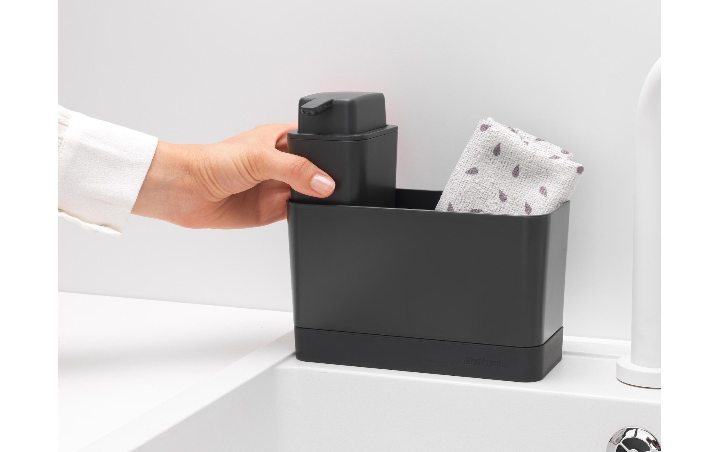 Brabantia Waschschüssel »Set dark grey«