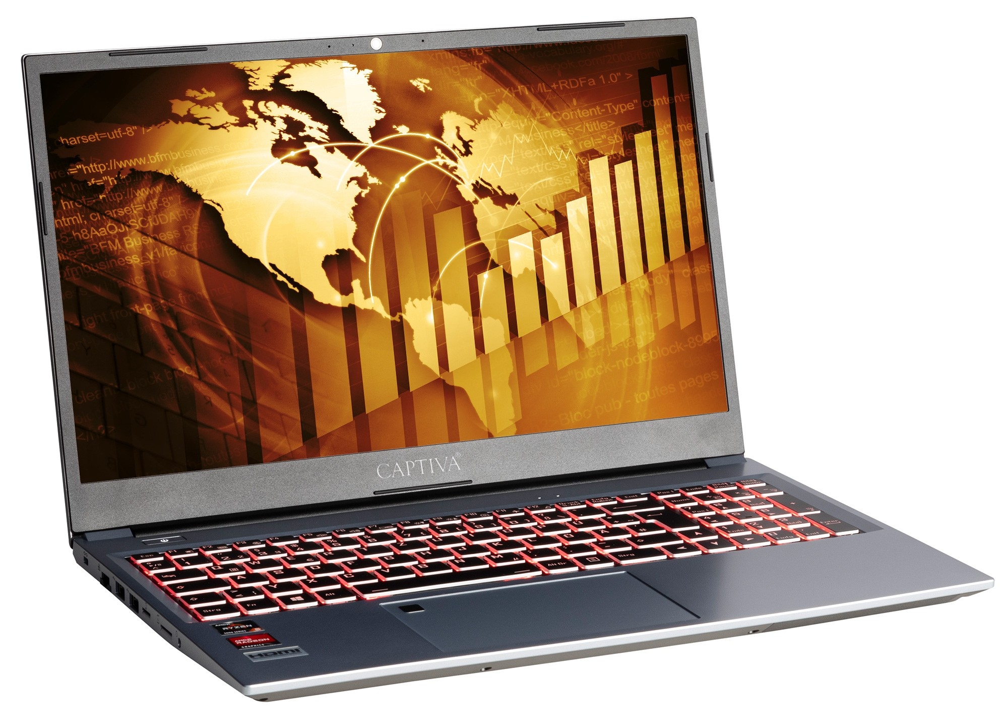 CAPTIVA Business-Notebook »Power Starter R71-741«, AMD, Ryzen 7, 1000 GB SSD