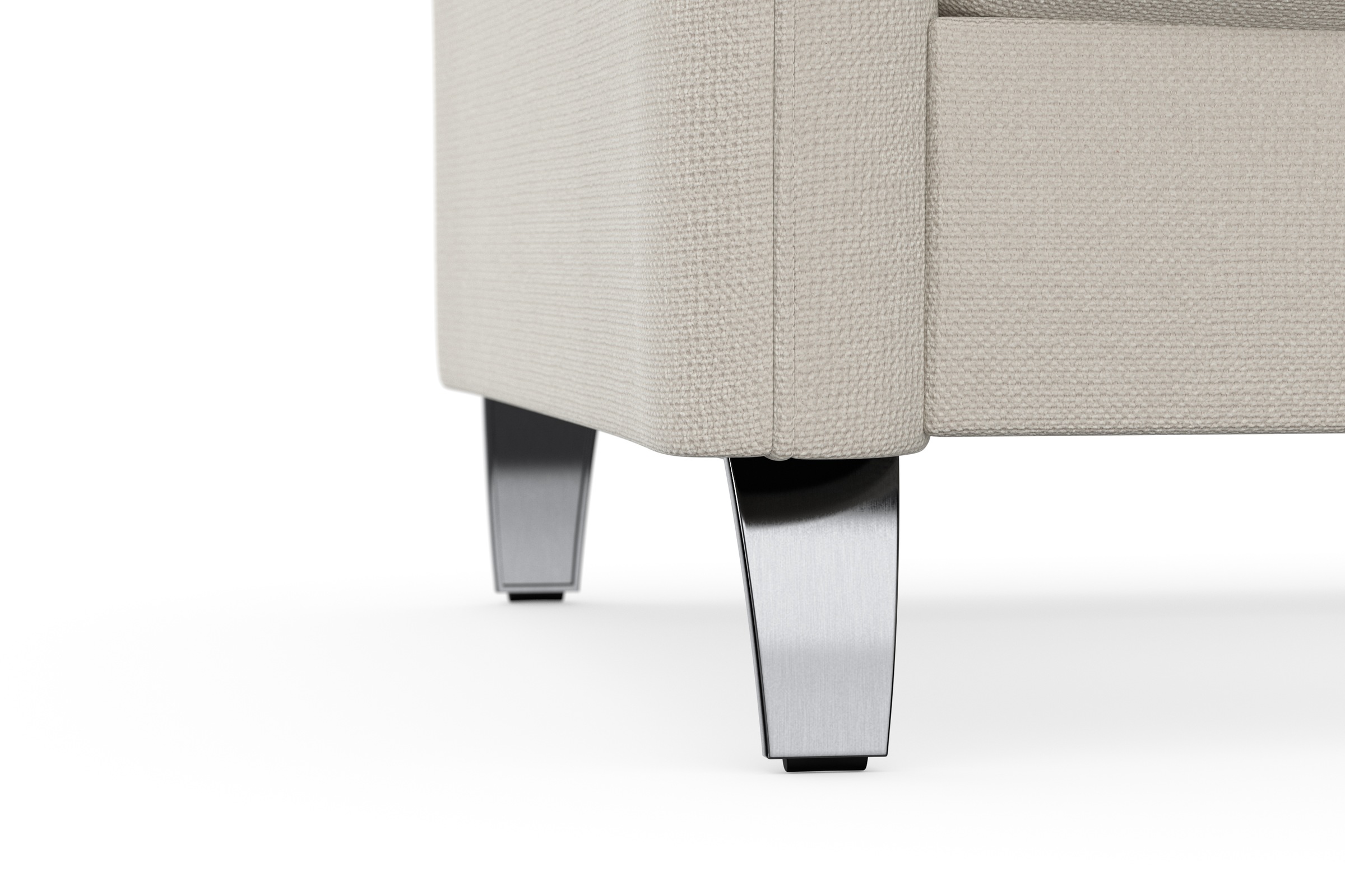 sit&more Ecksofa »Grenoble L-Form mit Federkern«, wahlweise mit Bettfunktion, Bettkasten, Arm- und Kopfteilverstellung