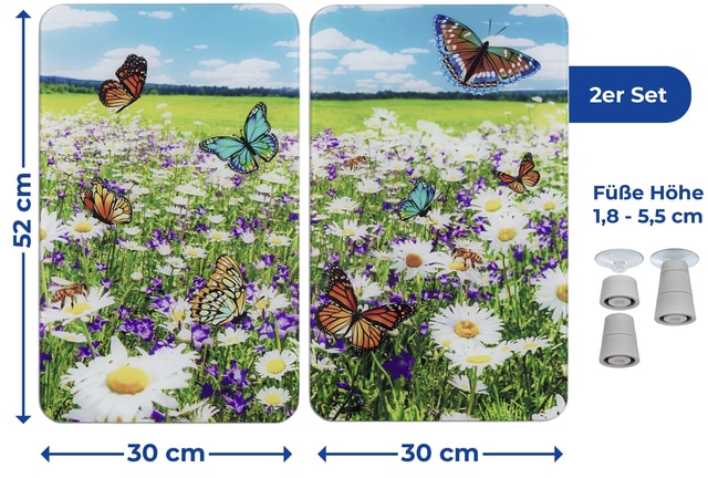 Maximex Herd-Abdeckplatte "Sommerwiese", (Set, 2 tlg.), für alle Herdarten, günstig online kaufen