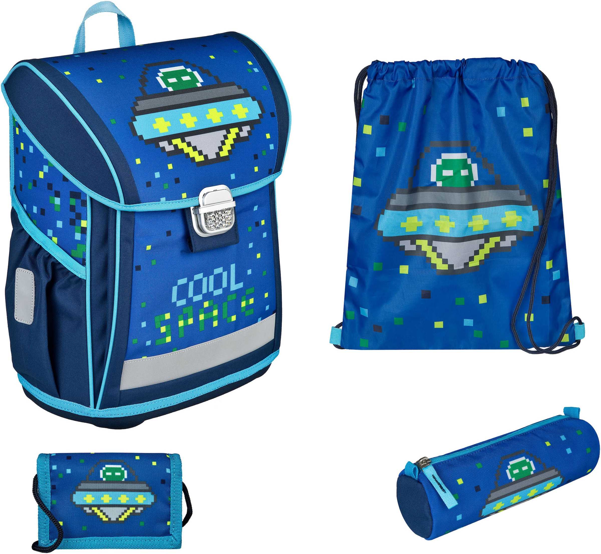 UNDERCOVER Schulranzen »Curve« Reflektoren