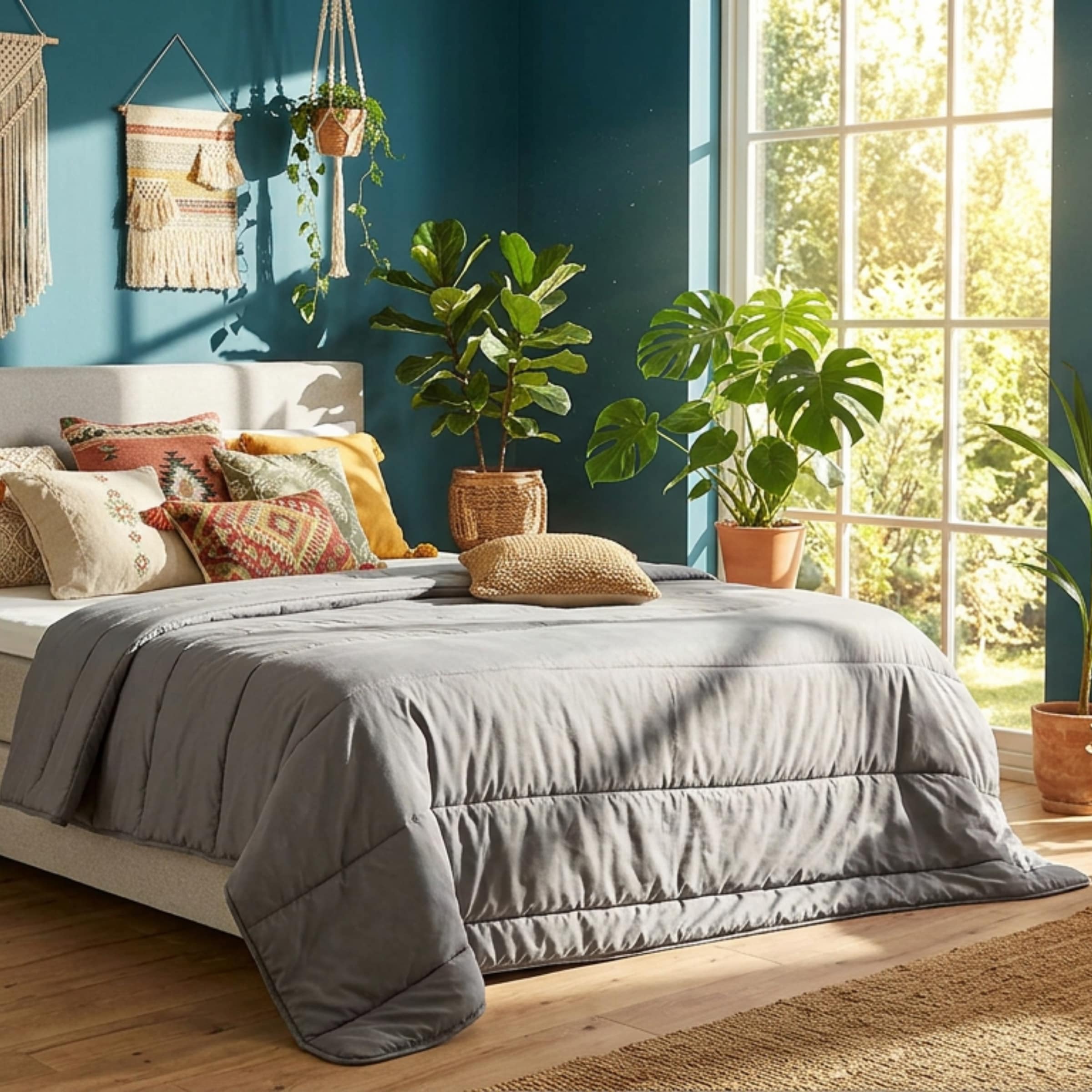 OTTO home Microfaserbettdecke »Clarra, Bettdecke 135x200 cm, 155x220 cm, 200x200 cm« extraleicht Füllung Polyester Bezug Polyester 1 Stk. tlg. Bettdecken in grün & grau, Sommer, Winter, 4 Jahreszeiten, Decke