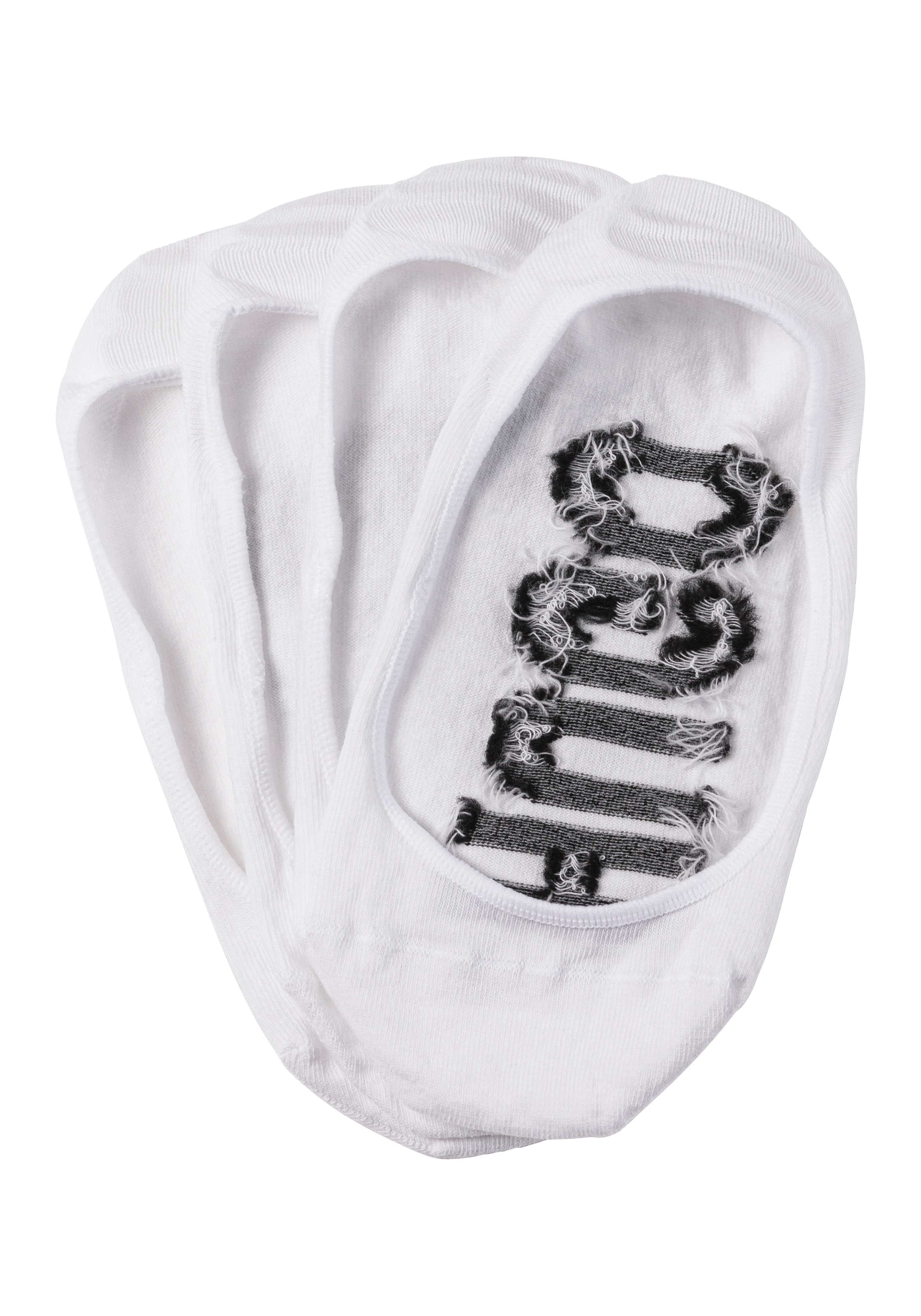 HUGO Underwear Sneakersocken »2P INVISIBLE W« Packung, 2er, 2 Stk. tlg. mit HUGO Logoschriftzug unter der Sohle