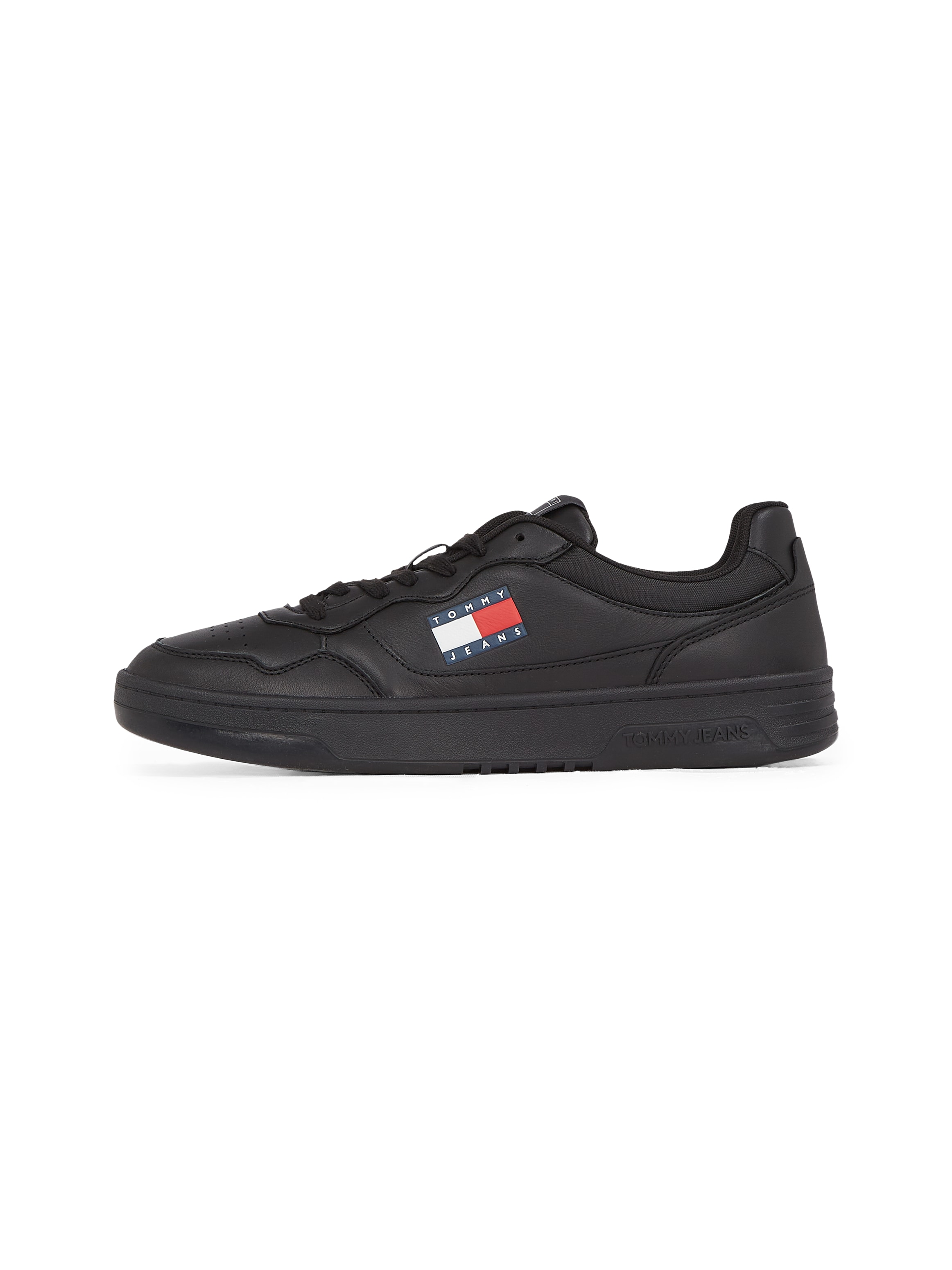 Tommy Jeans Sneaker »(NEW) TJM CUPSOLE LEATHER ESS«, Freizeitschuh, Halbschuh, Schnürschuh im Basket-Look