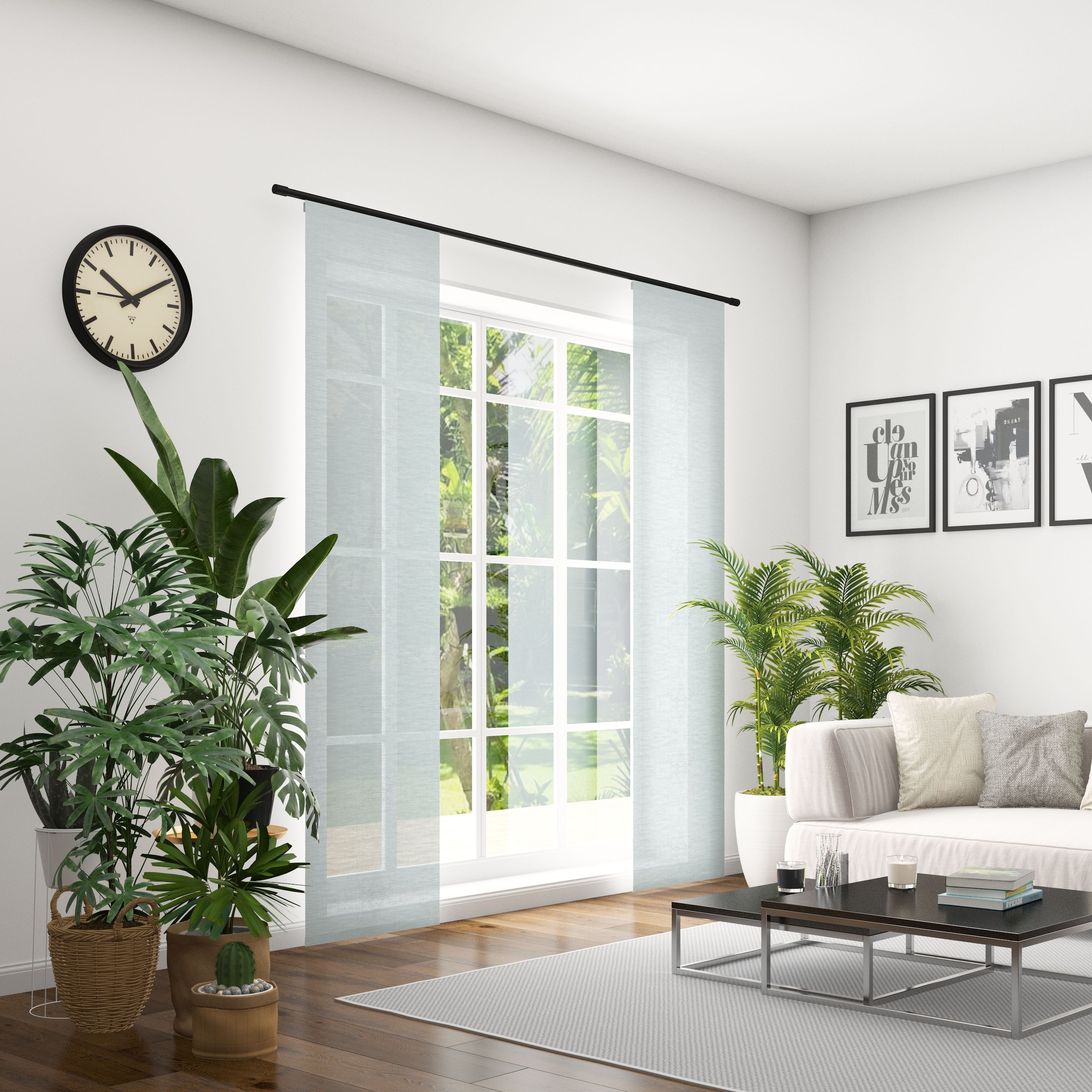 Neutex for you! Schiebegardine »Allure« Klettband 1 Stk. tlg. HxB: 245x60, günstig online kaufen