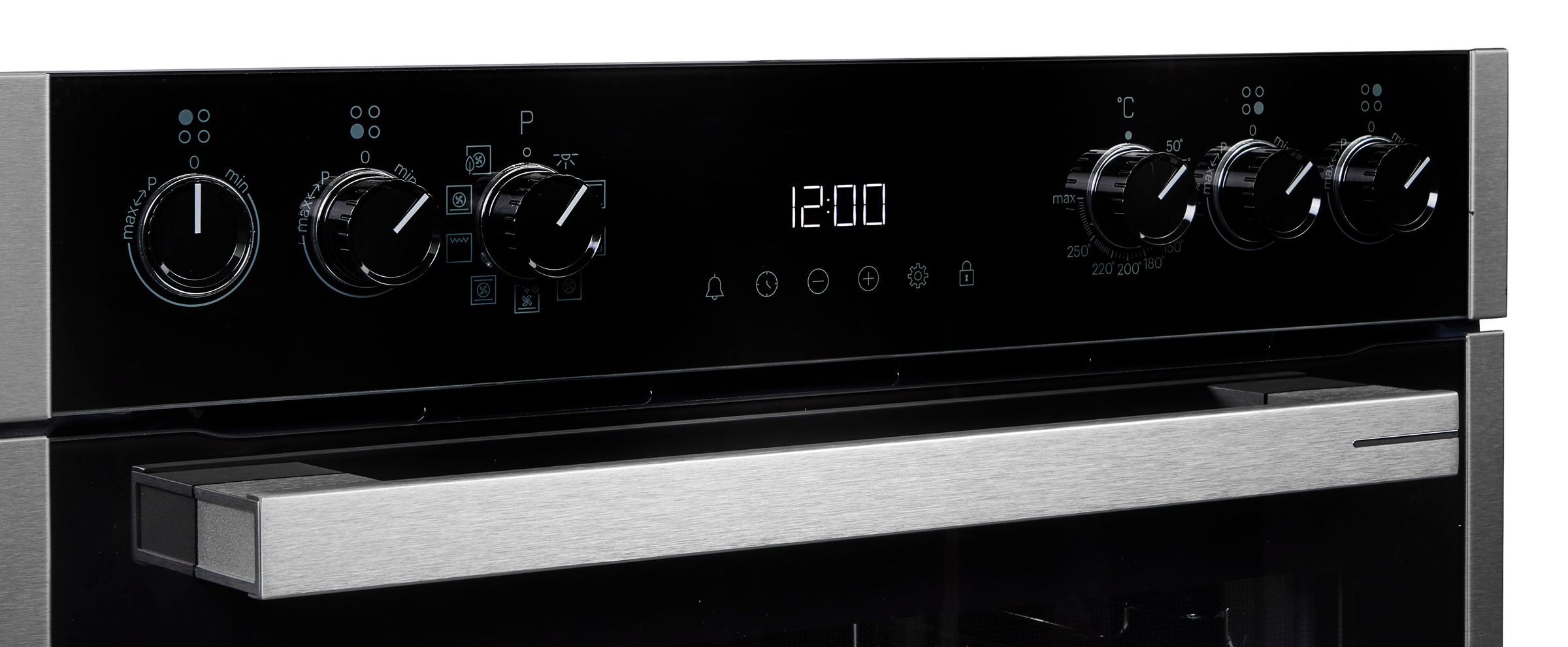 Grundig Induktions Herd-Set »GEHM19320B«, mit 3-fach-Teleskopauszug