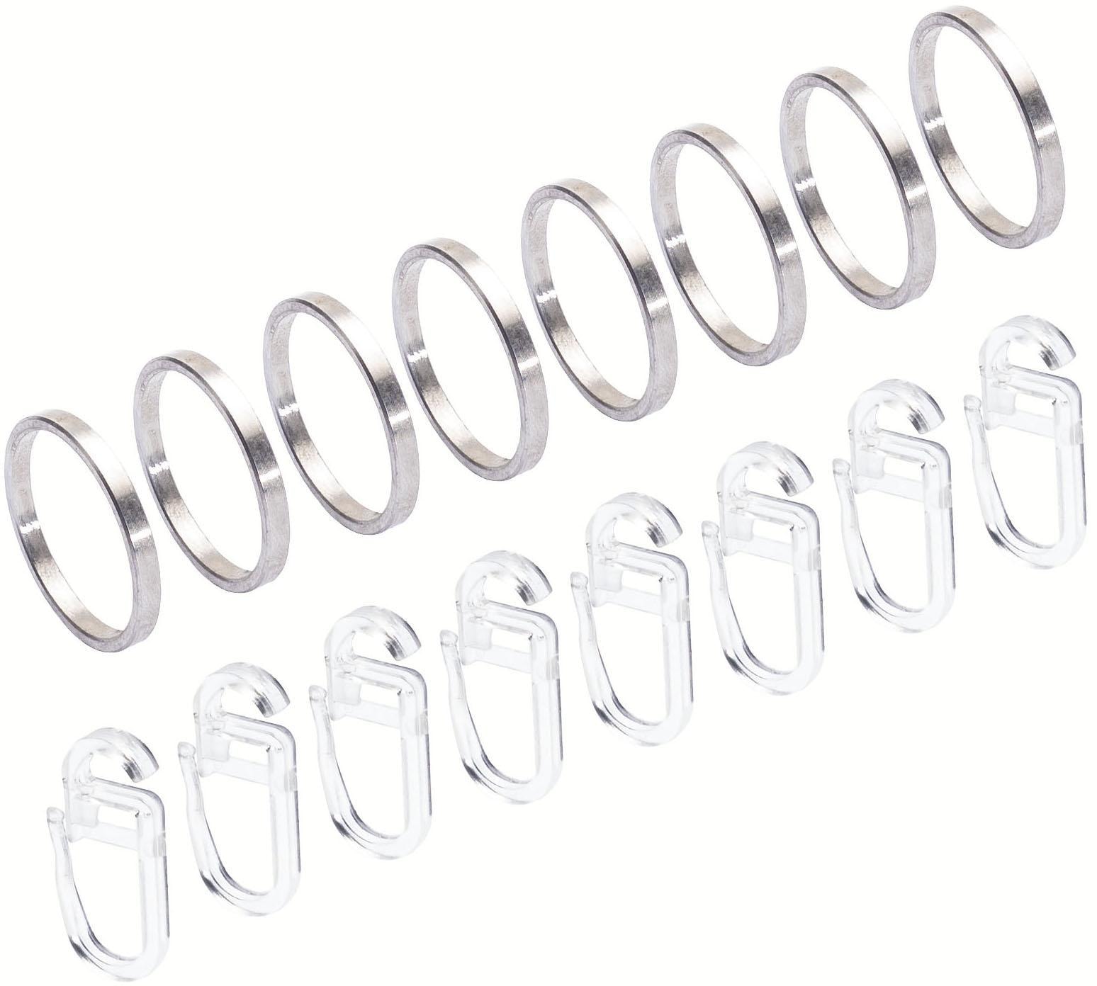 Liedeco Gardinenstange »Stil Lemvig«, 2 läufig-läufig, Fixmaß, 2-läufig im Fixmaß Ø 16 mm
