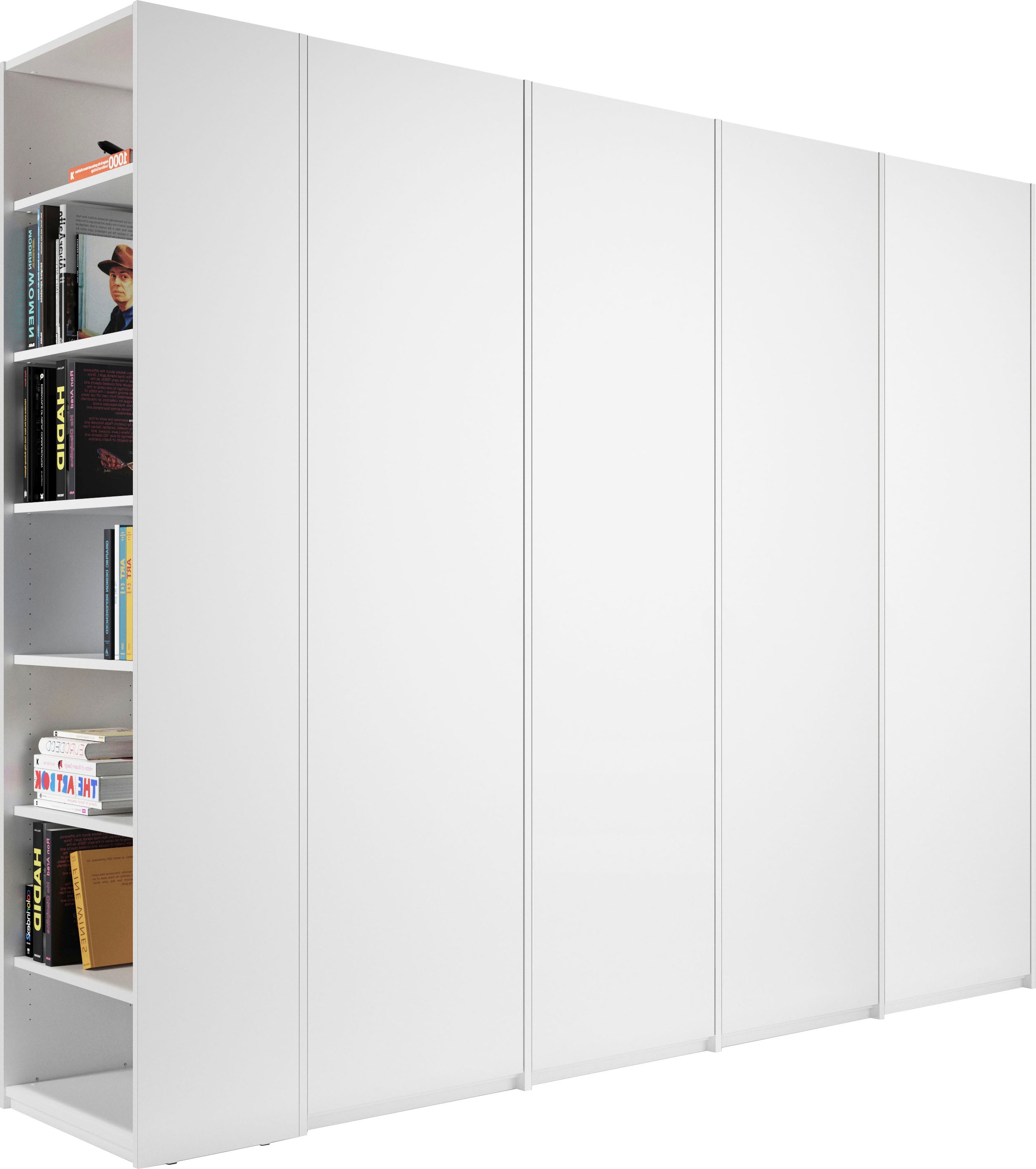 Drehtürenschrank »Modular Plus Variante 7«, mit drei Anbauelementen, links oder rechts...