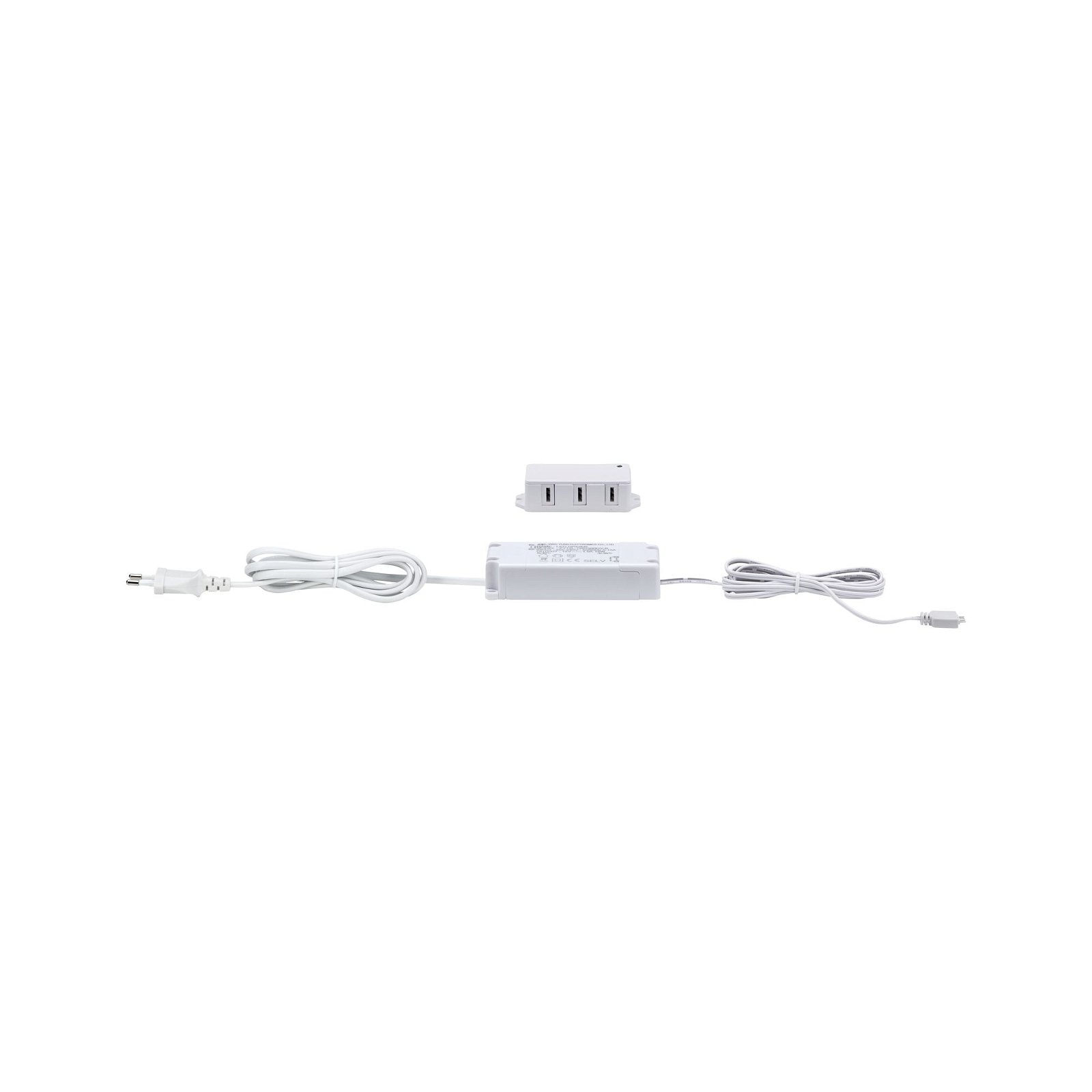 Paulmann Unterschrankleuchte »Clever Connect Trafo max.12W 12V DC incl 3fach Verteiler Weiß«