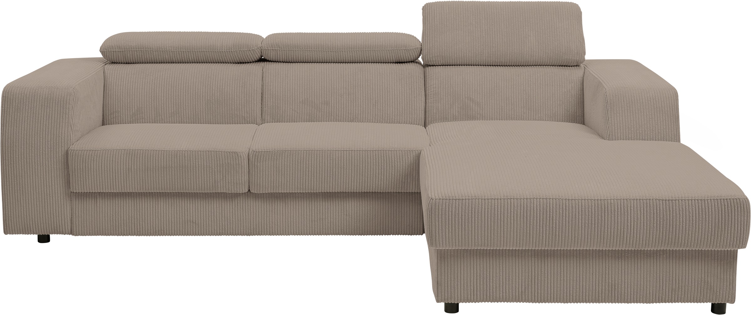 WERK2 Ecksofa »Cherry, modernes Sofa mit Komfortfunktionen, Breite 270cm, L günstig online kaufen