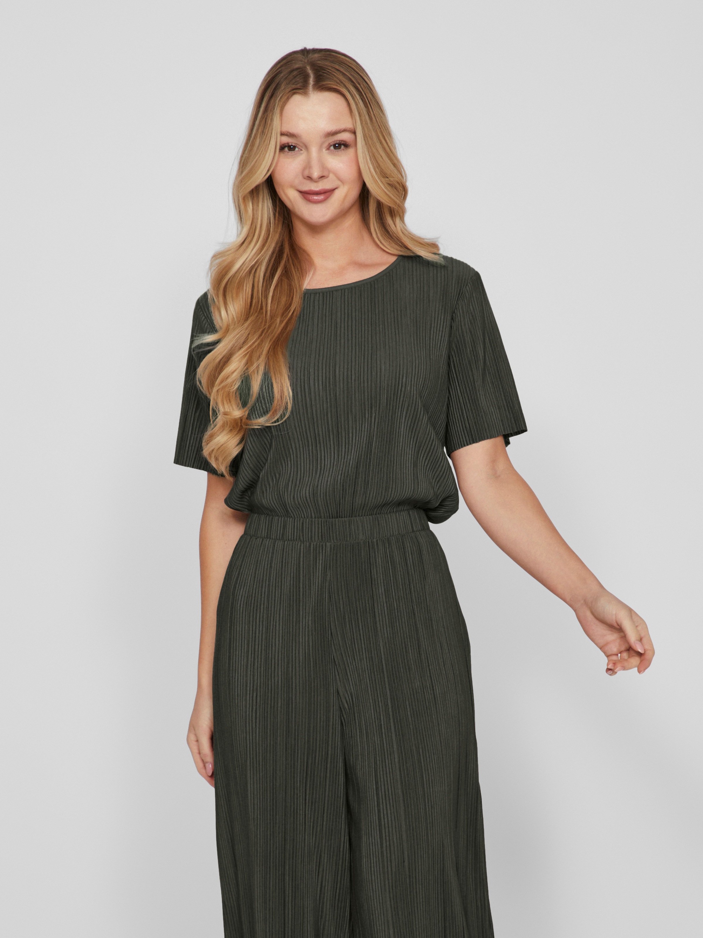 Vila Kurzarmshirt »VIPLISA O-NECK S/S TOP - NOOS«