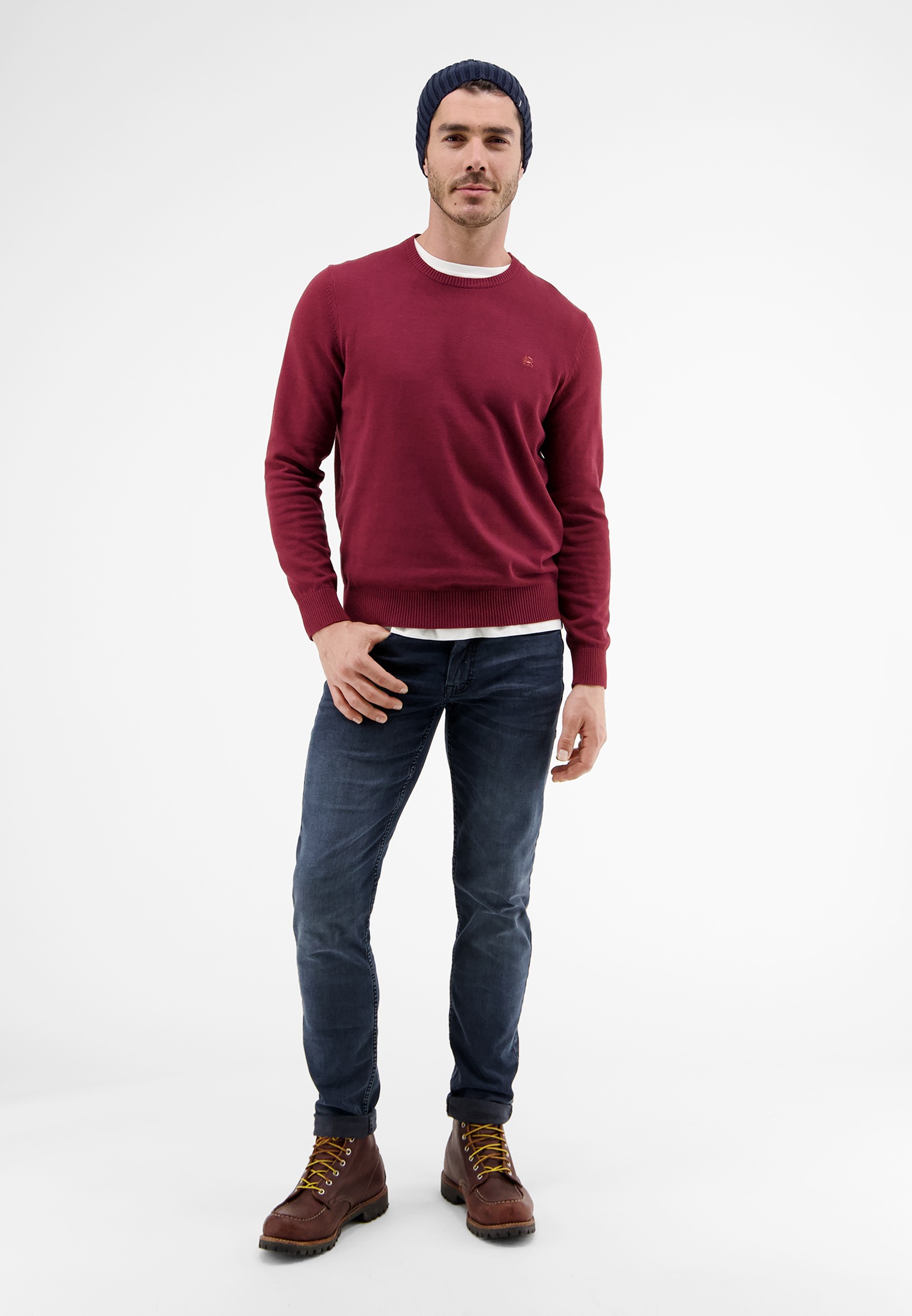 LERROS Strickpullover »LERROS Basic Strickpullover«