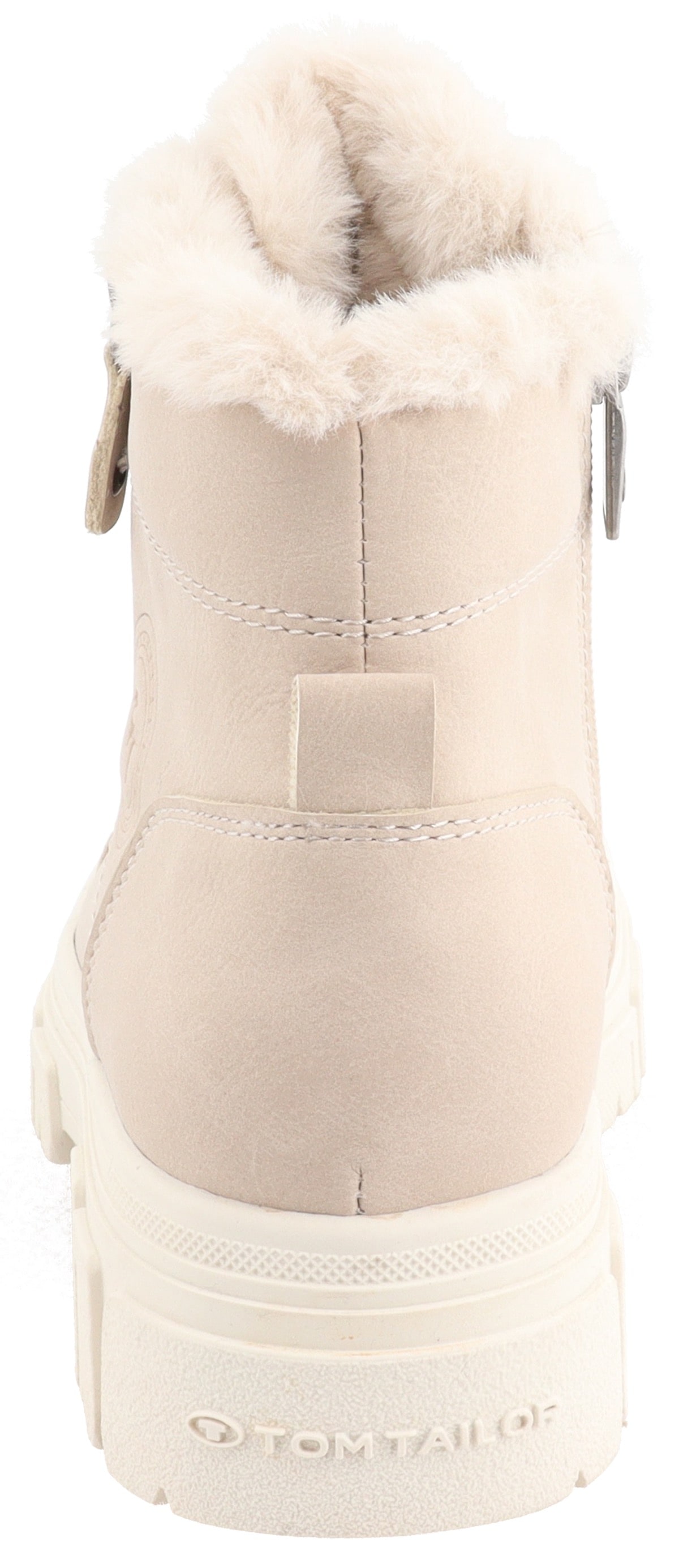 TOM TAILOR Winterboots  Plateauboots, Winterboots mit Zierreißverschluss