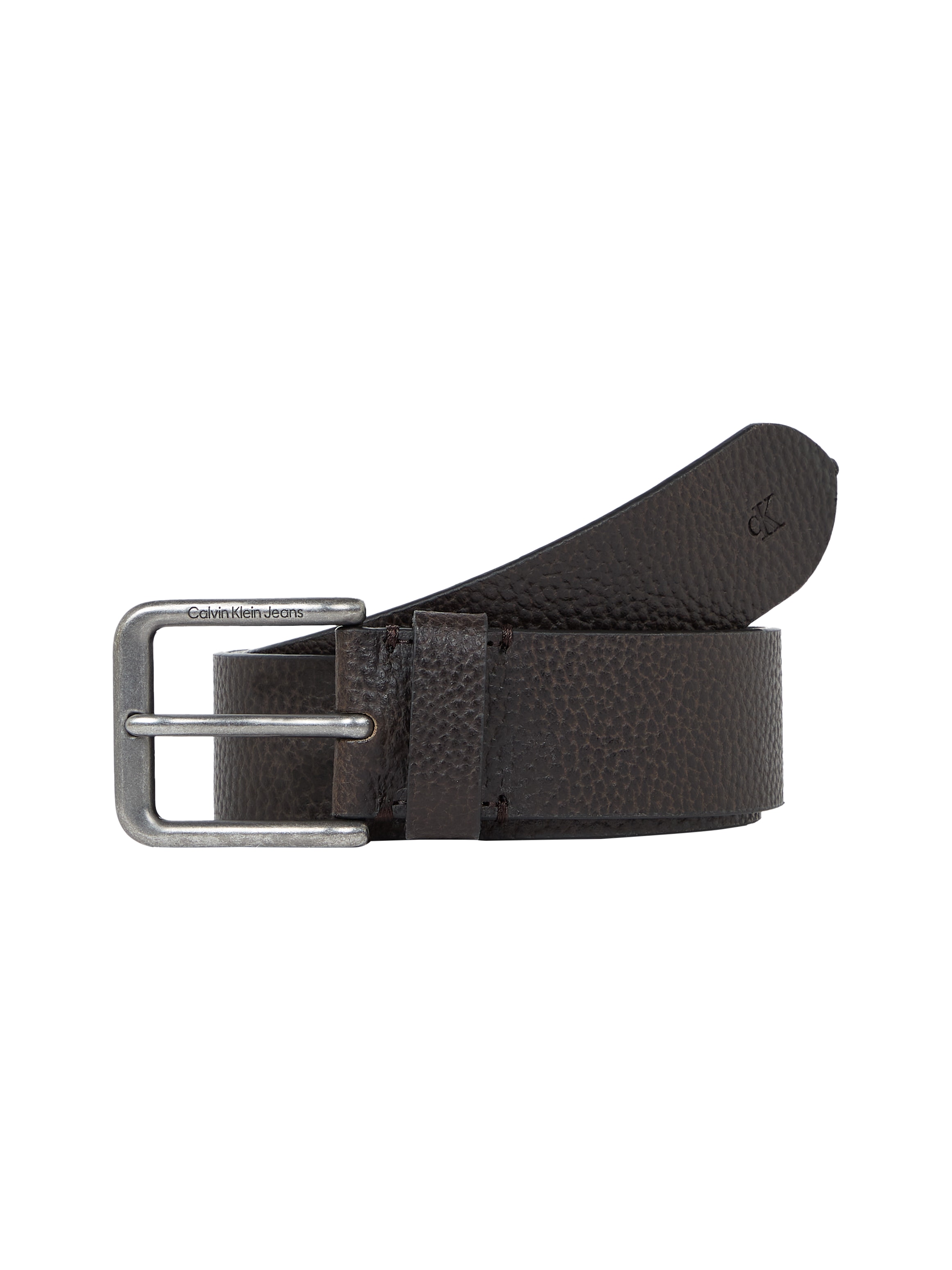 Calvin Klein Jeans Ledergürtel »CLASSIC RO LTHR BELT 40MM«, mit Logoprägung