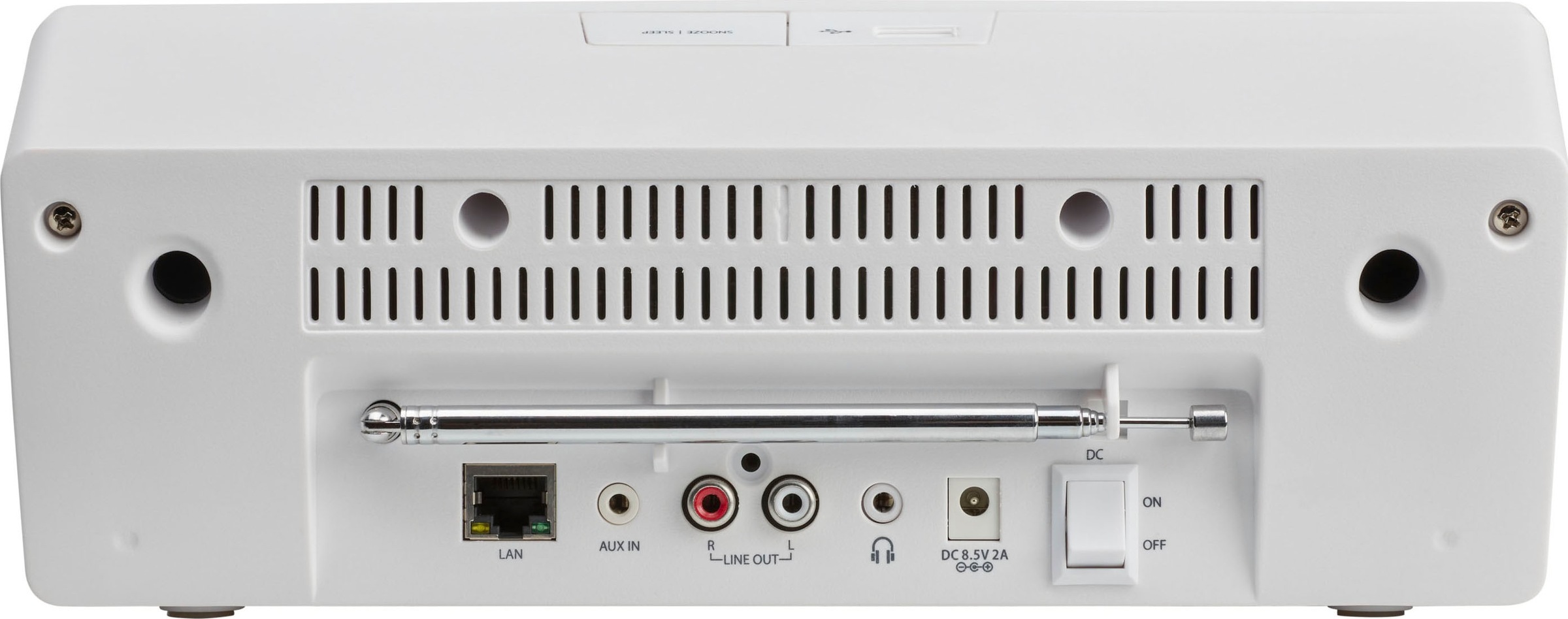 Medion® Internet-Radio »P85289«, (LAN (Ethernet)-WLAN Digitalradio (DAB+)-UKW mit RDS-Automatische Senderverfolgung-Internetradio 12 W)