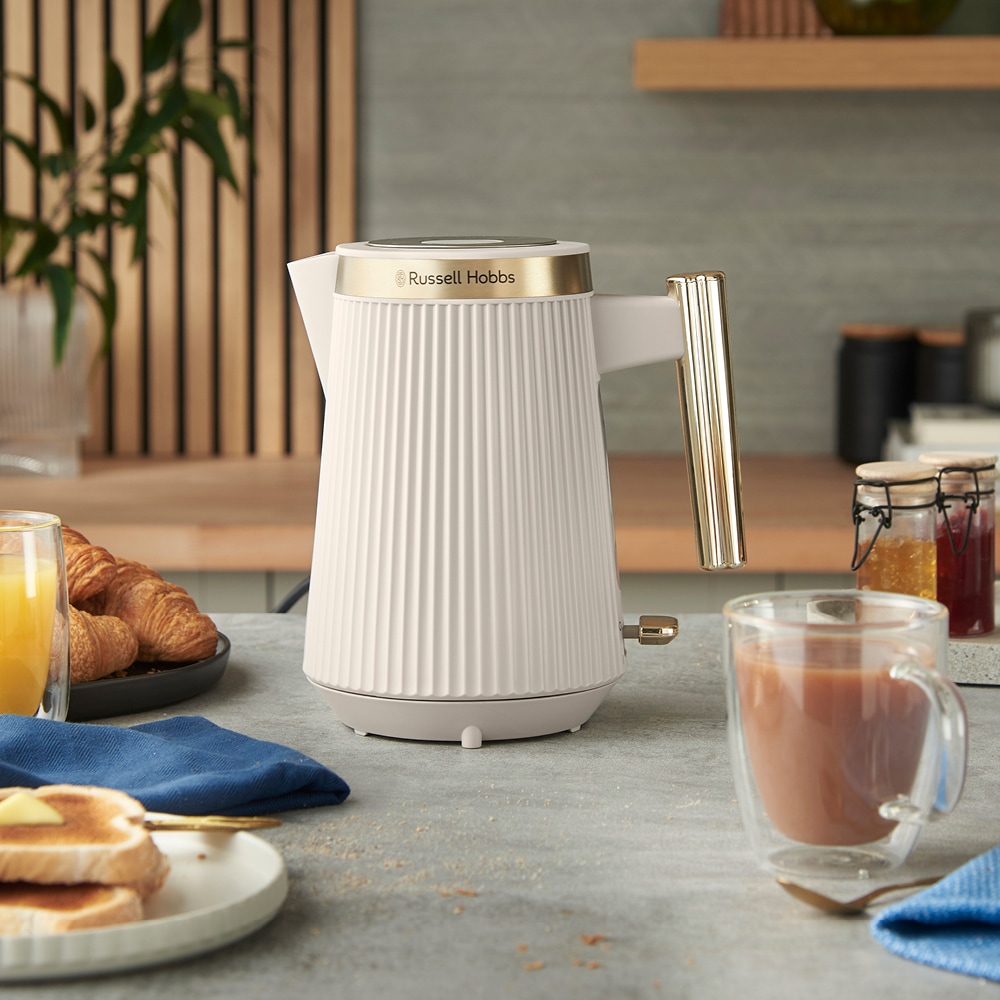 RUSSELL HOBBS Wasserkocher »Brontë Stone 26751-70« 1,7 l 3000 W matt, Ausgusstülle, Wasserstandsanzeige, herausnehmbarer Kalkfilter