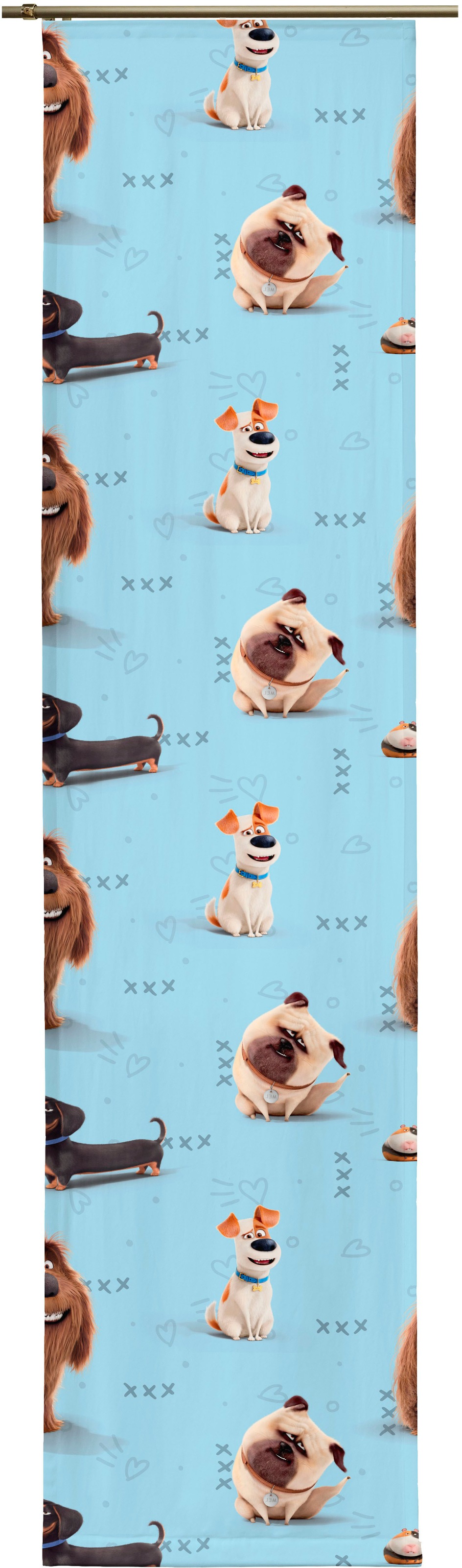 Wirth Schiebegardine »Pets« Paneelwagen 1 Stk. tlg. Universal Pictures günstig online kaufen