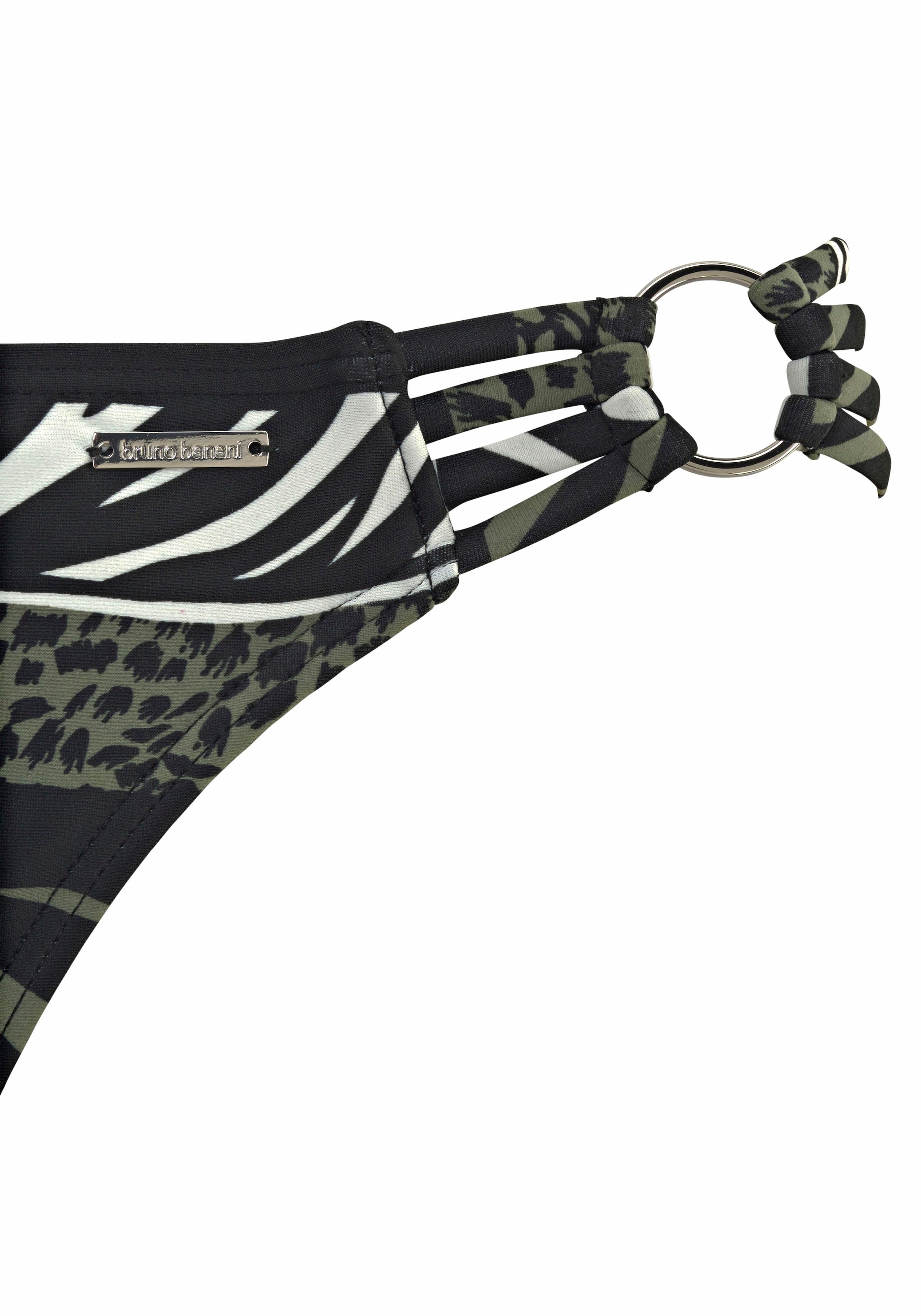 Bruno Banani Bügel-Bandeau-Bikini in Wickeloptik