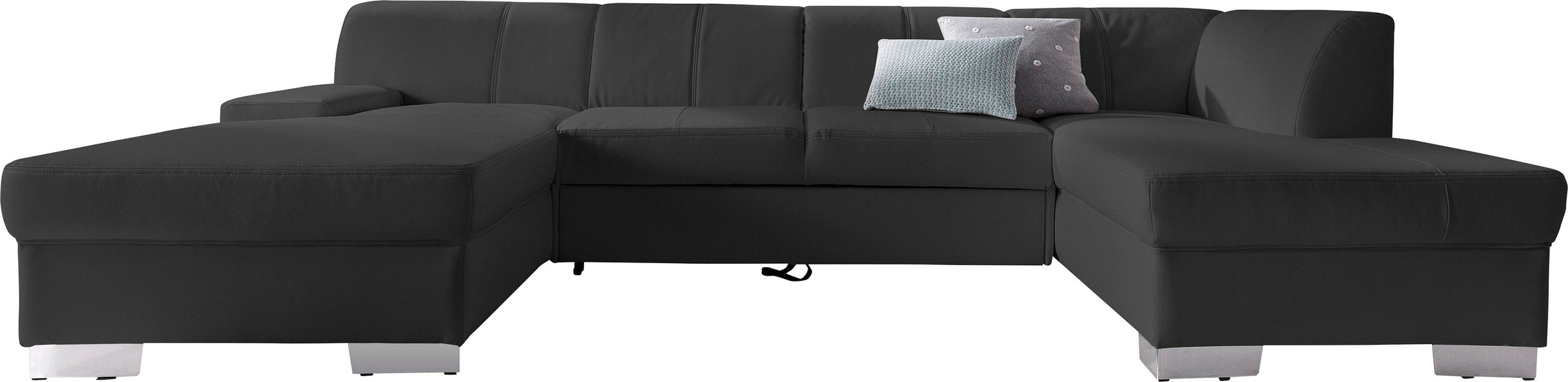 DOMO collection Wohnlandschaft »Star, zeitlose Formensprache, elegante Opti günstig online kaufen