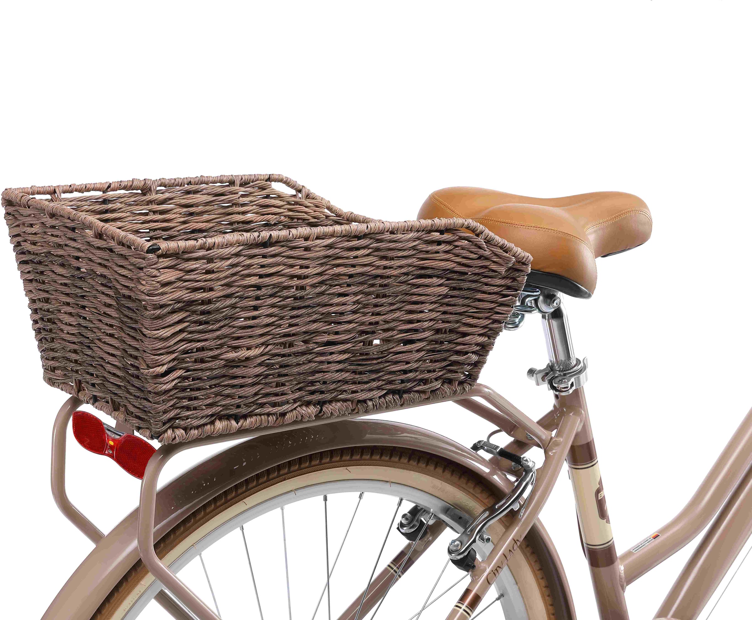 Bikestar Cityrad, 7 Gang, Shimano, RD-TY21 Schaltwerk, Kettenschaltung, für Damen, Kettenschaltung