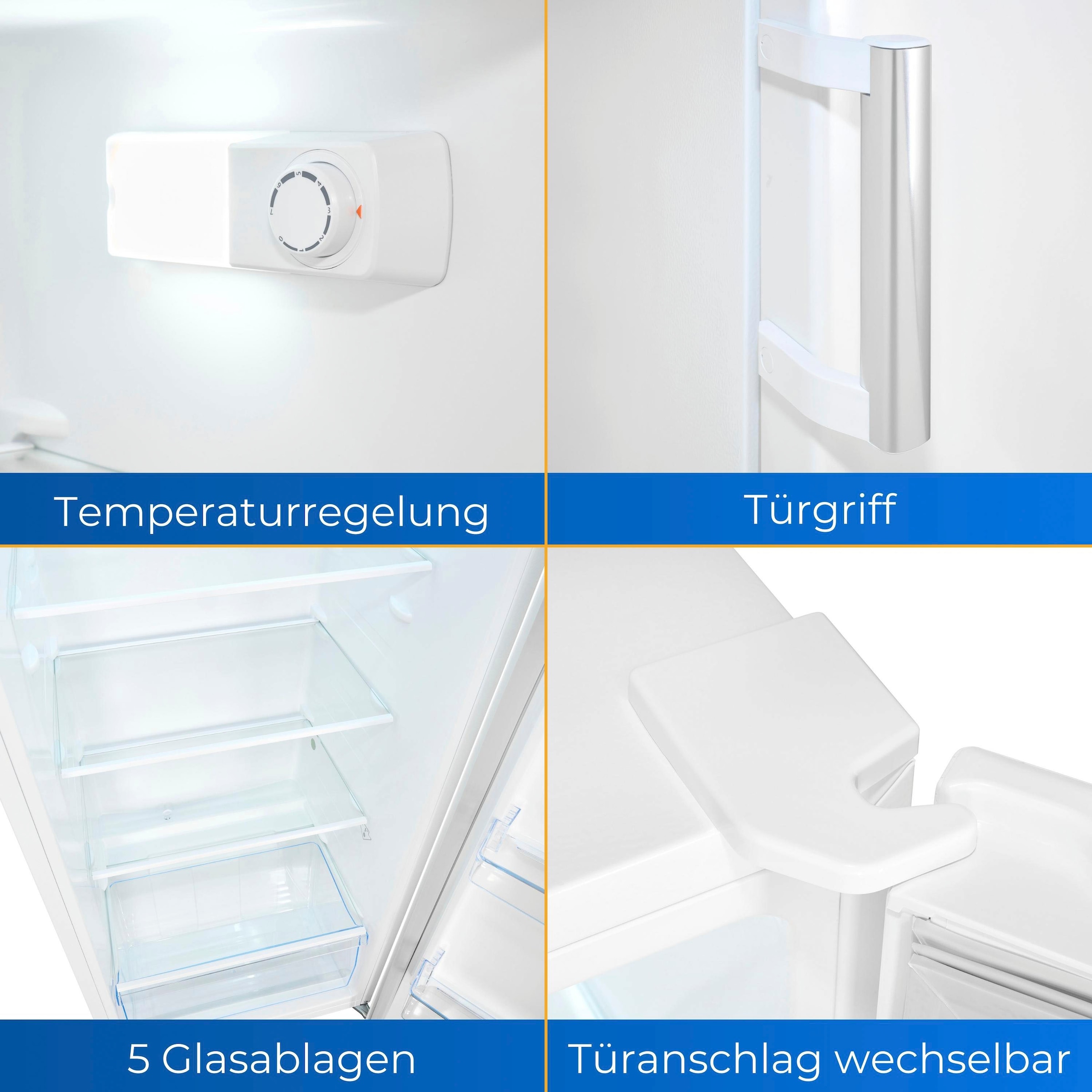 exquisit Vollraumkühlschrank »KS320-V-H-010E«, 242 L Volumen