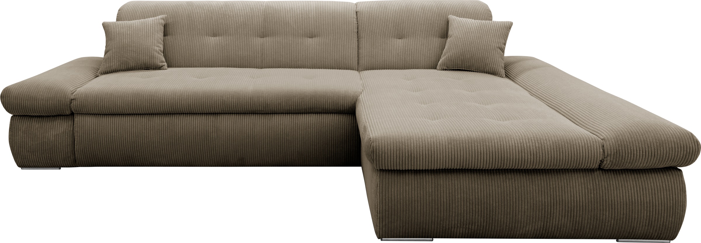 DOMO collection Ecksofa »Moric B/T/H 300/172/80 cm, auch in Cord, L-Form«, günstig online kaufen