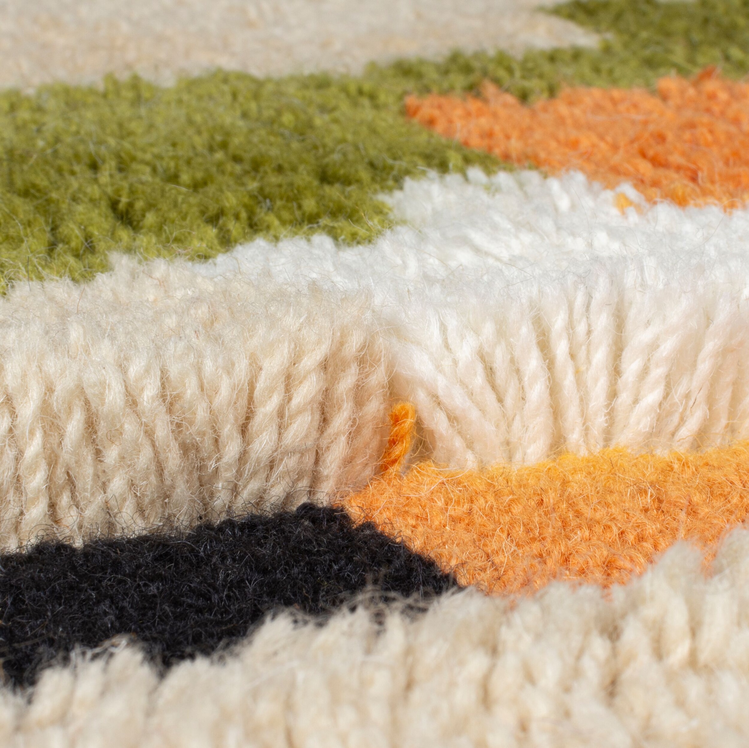 FLAIR RUGS Wollteppich »Zagora Shaggy«, rechteckig, 13 mm Höhe, aus 100% Wolle; Flokati Zottelflor