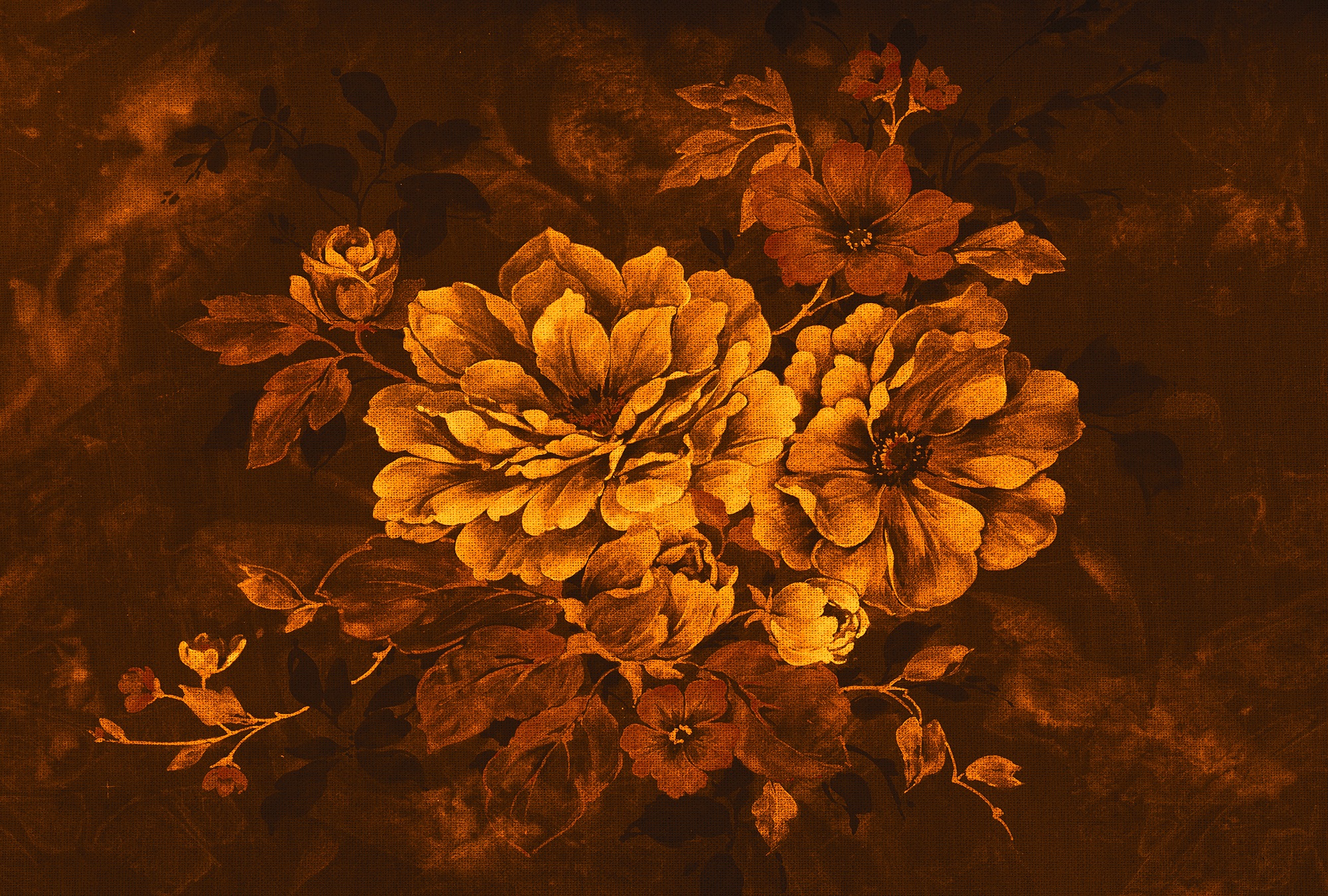 Architects Paper Fototapete »Atelier 47 Flowers Artwork 2« floral glatt Fot günstig online kaufen