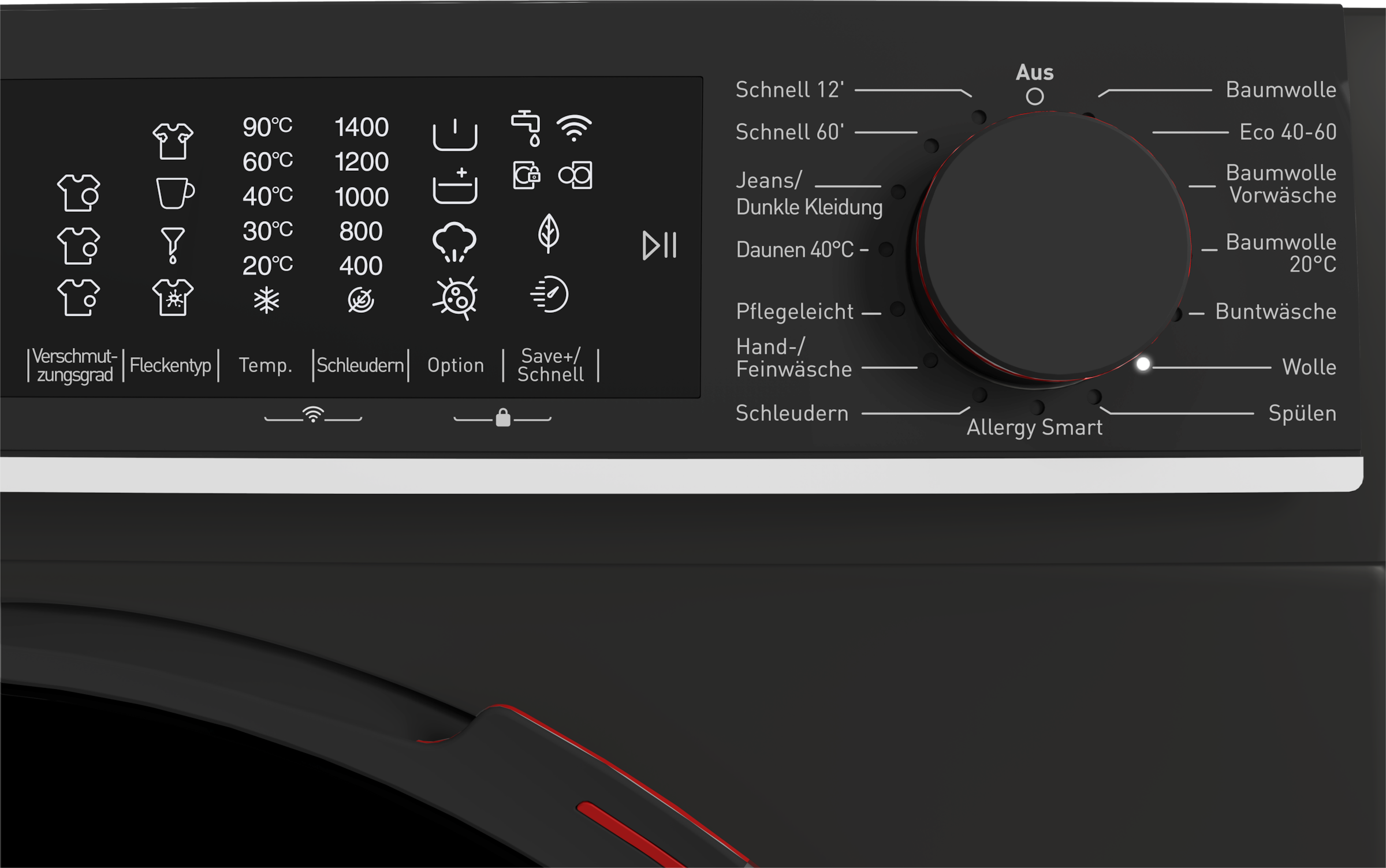 Sharp Waschmaschine »ES-WNFL814CMDA-DE«, 8 kg, 1400 U/min, WiFi
