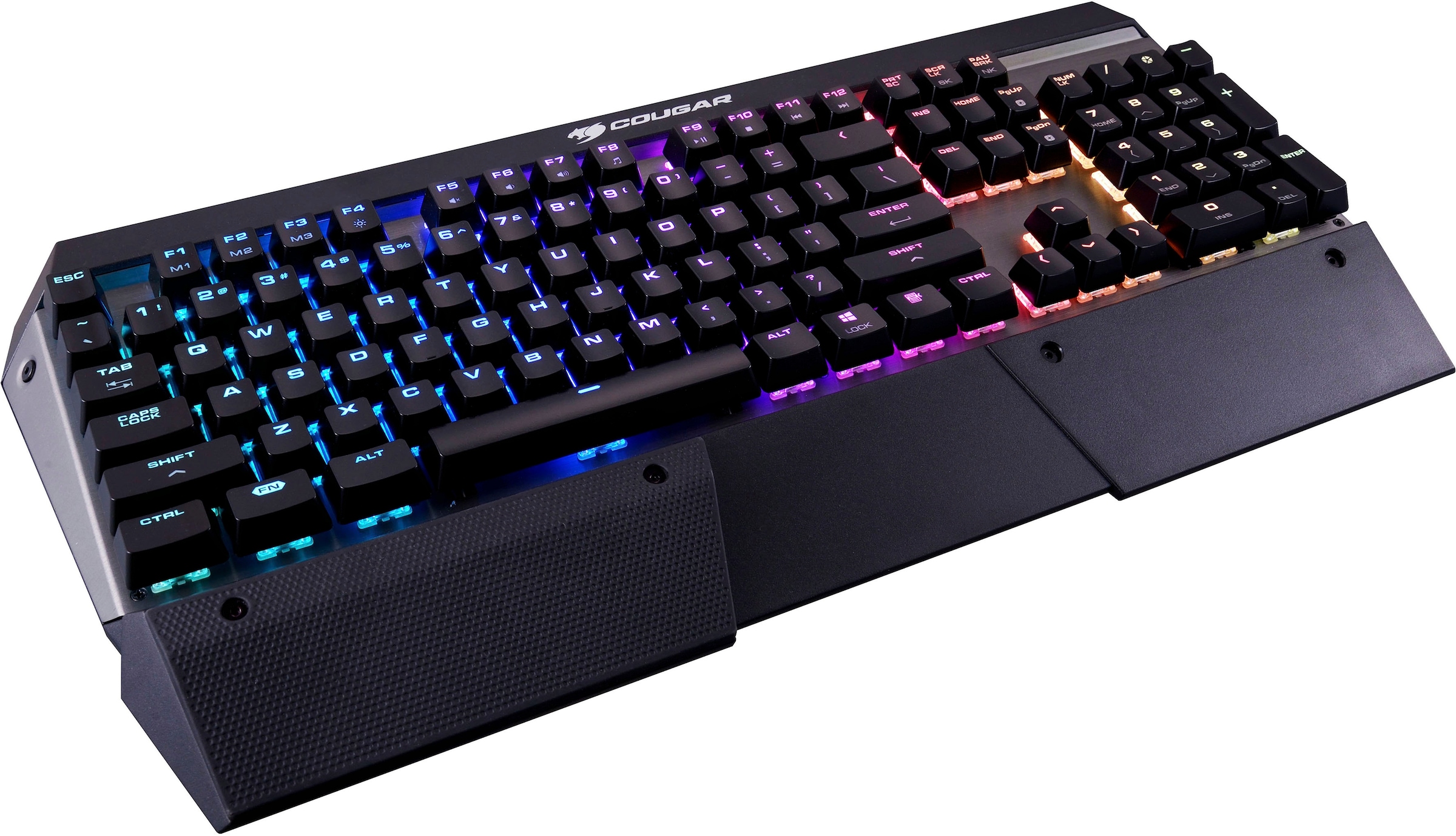 Cougar Gaming-Tastatur »Attack X3 RGB«, Cherry MX Silber