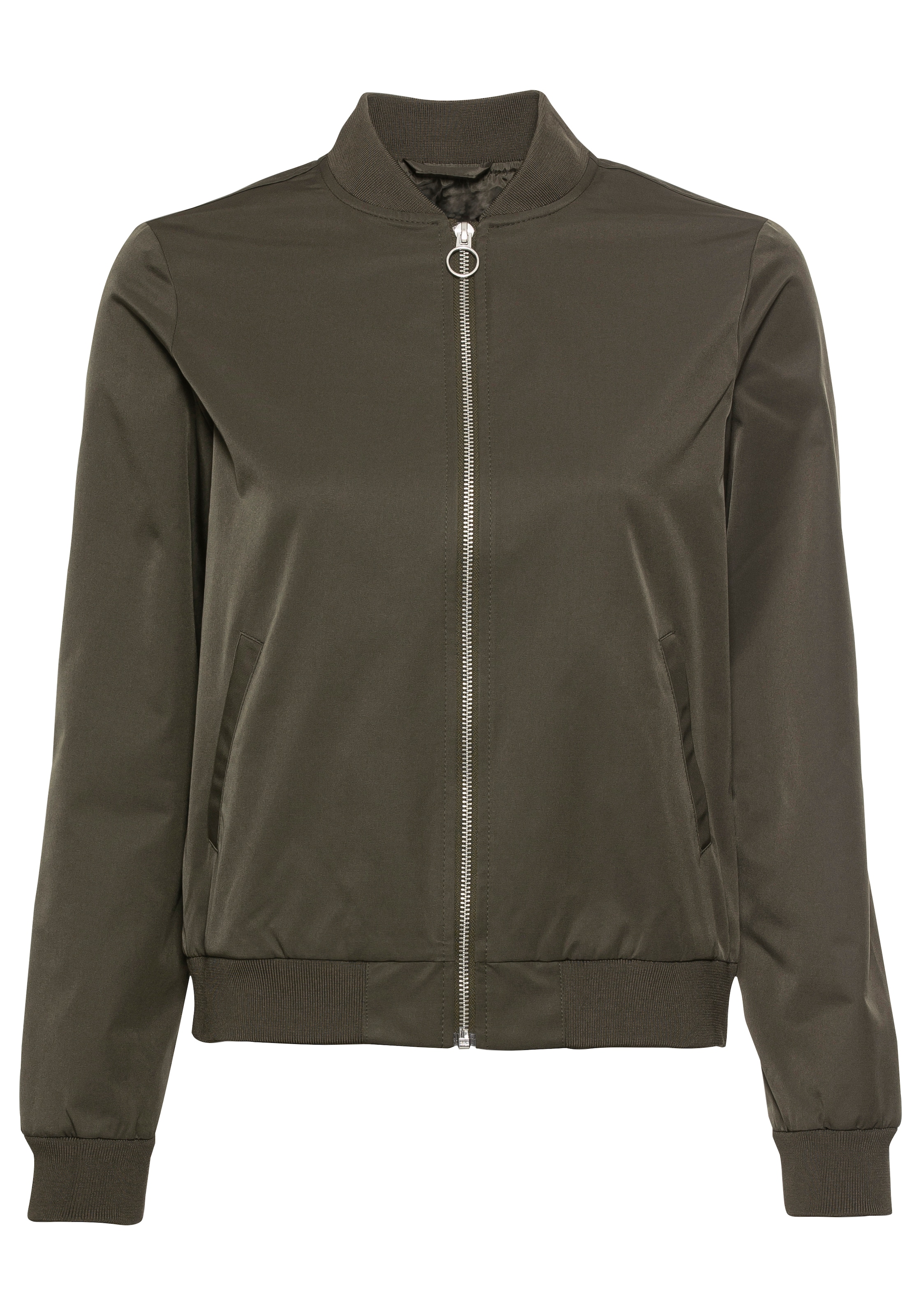 AJC Blouson, modischer Look, mit Rippkragen, praktische Eingrifftaschen