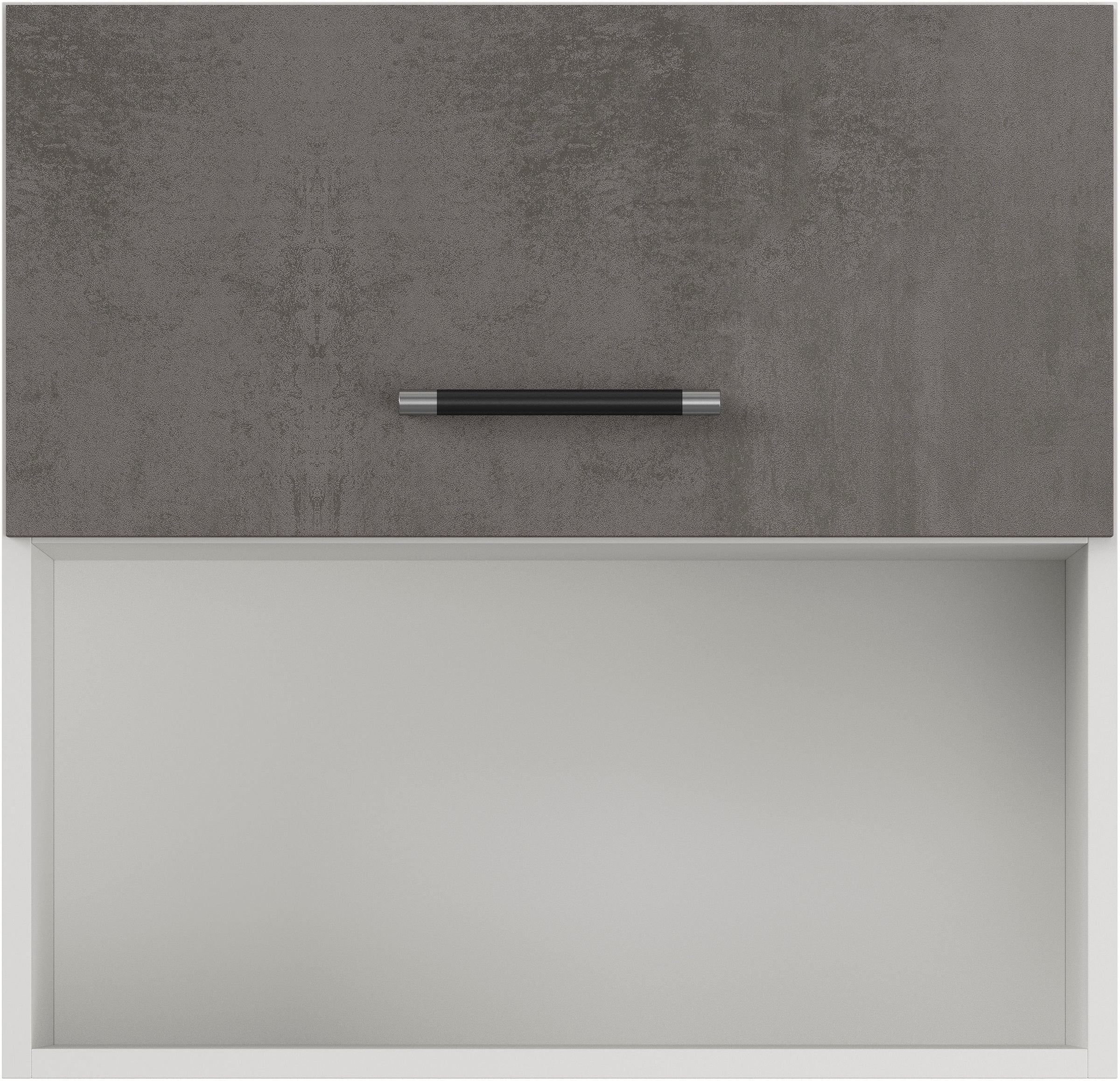 IMPULS KÜCHEN Klapphängeschrank »"Prag und Valencia", Breite/Höhe: 60/57,9 cm«, vormontiert, mit Soft-Close, mit Klapptür und offener Nische