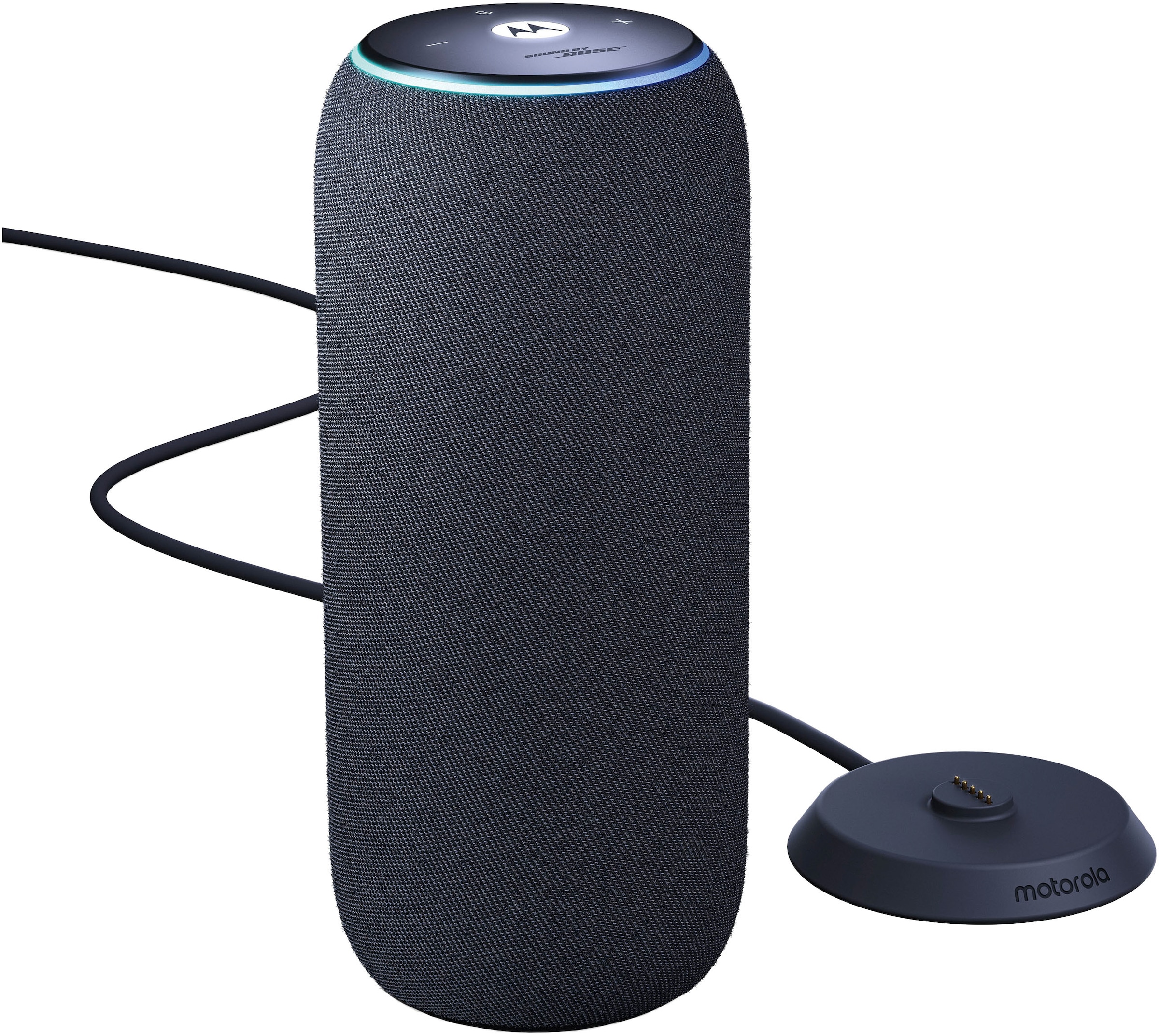 Motorola Bluetooth-Lautsprecher »moto sound flow« Stereo (Bluetooth | WLAN (WiFi) App-Steuerung | Beleuchtungseffekte | Kabellos | Mikrofon | Multiroom 30 W)