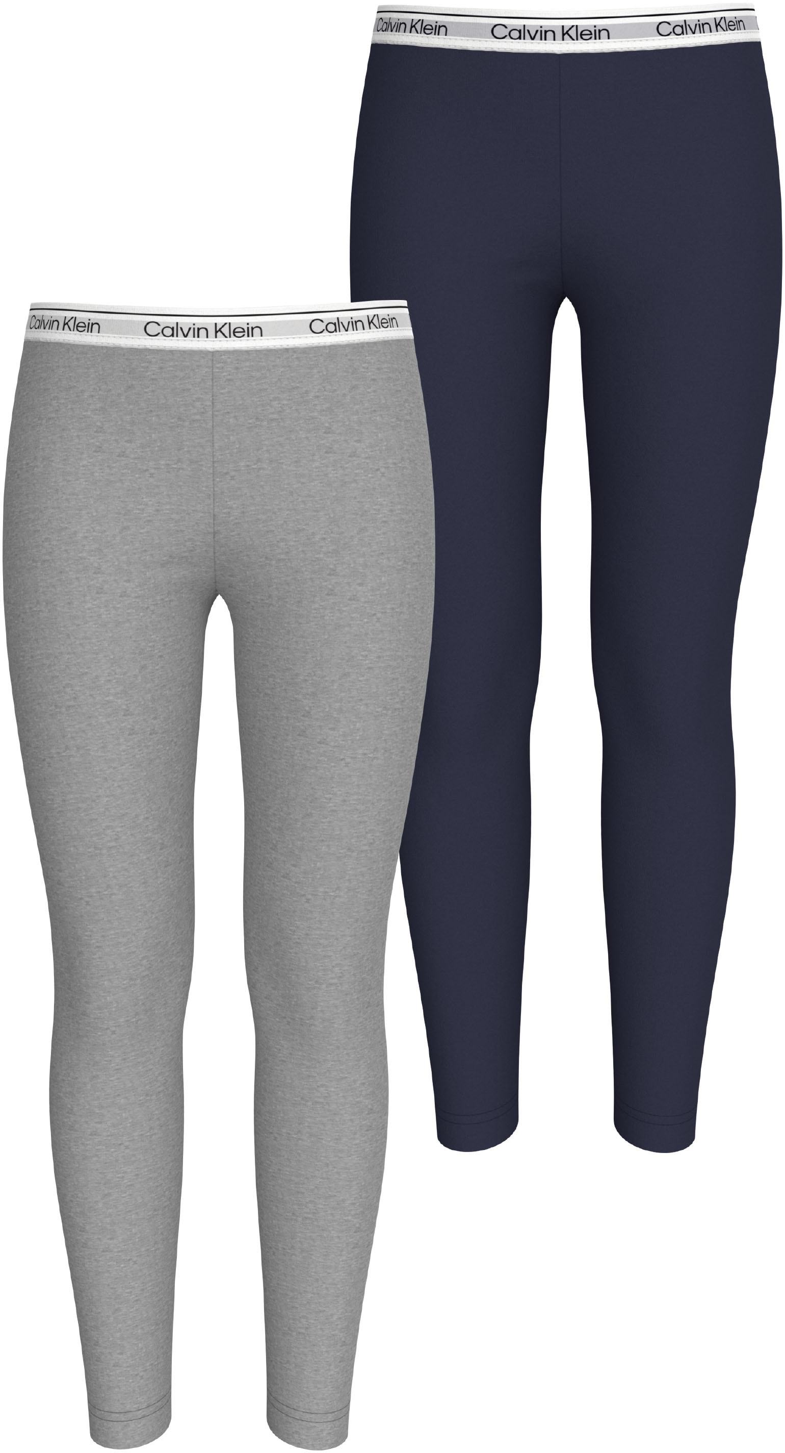 Calvin Klein Underwear Leggings »2PK LEGGING«  für Kinder bis 16 Jahre, mit Elastik-Logobund