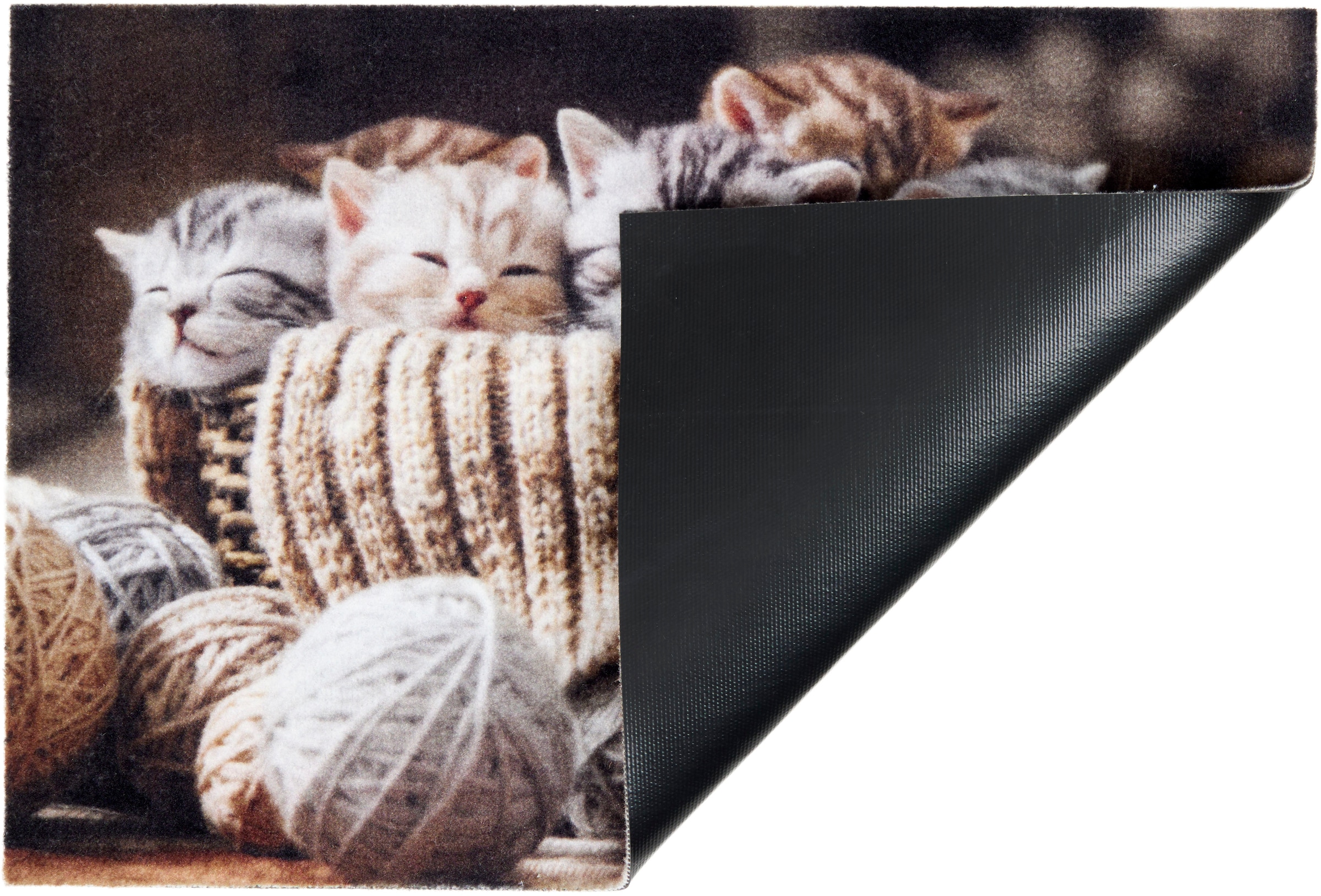 ASTRA Fußmatte »Deco Print 109« rechteckig 5 mm Höhe Sauberlaufmatte, Türmatte, waschbar, Eingangsbereich, rutschfest