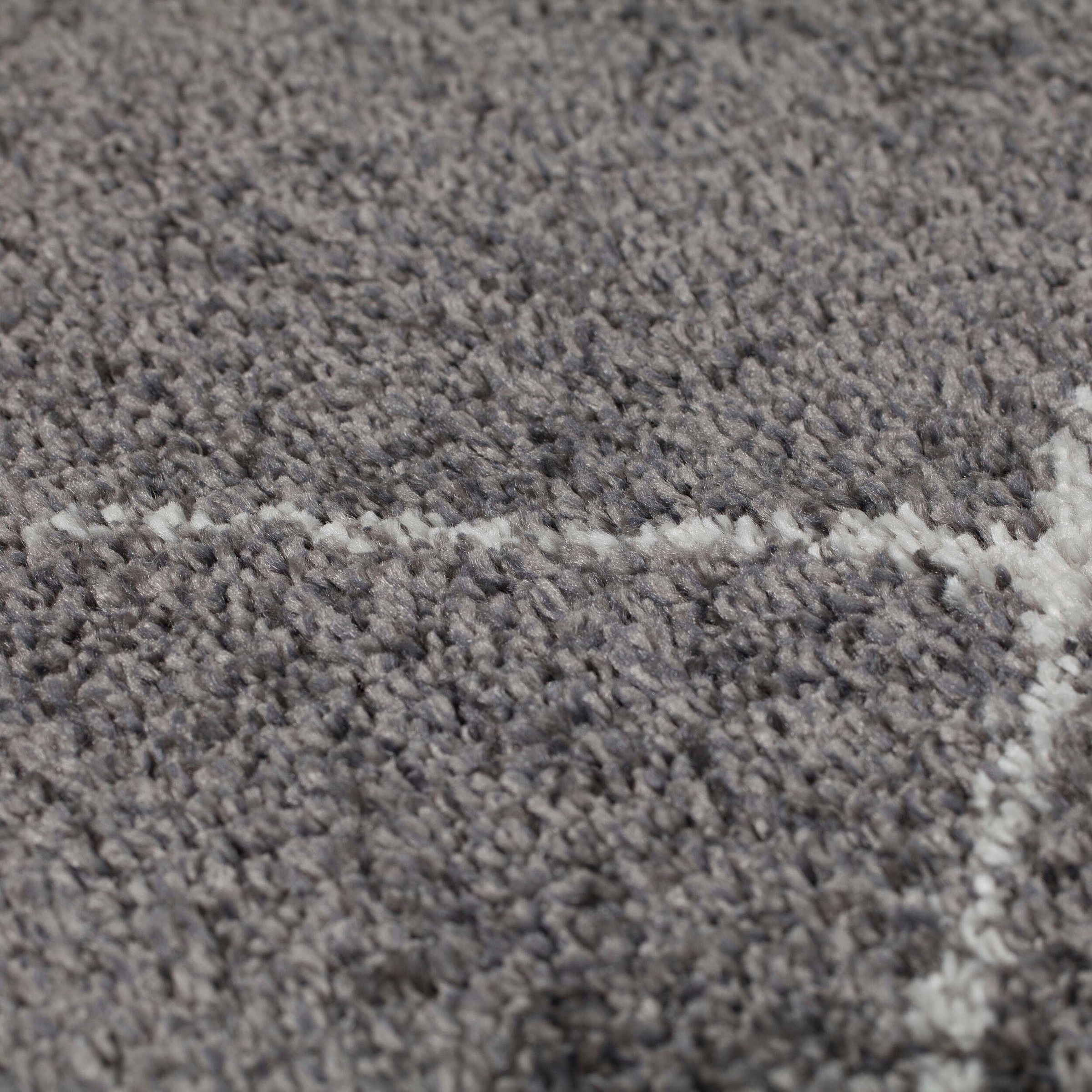 FLAIR RUGS Hochflor-Teppich »Imari«, rechteckig, 30 mm Höhe, Berber Optik, Boho, Rauten Muster