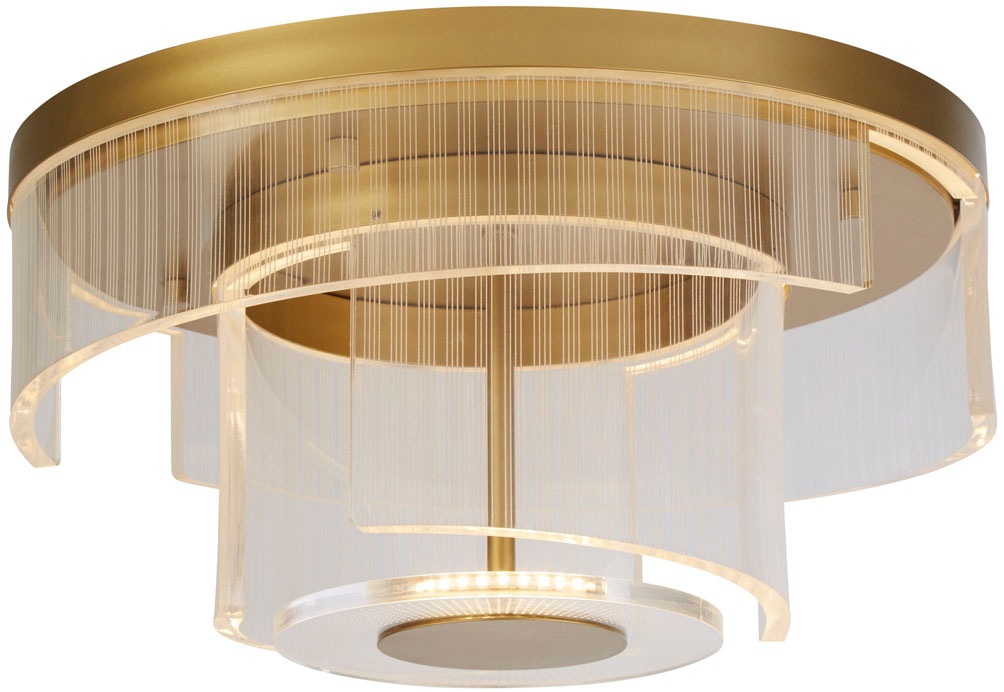 Searchlight LED Deckenleuchte »Deckenleuchte Deco, -flammig«, 0 flammig, Leuchtmittel LED-Modul | LED fest integriert, Warme Atmosphäre