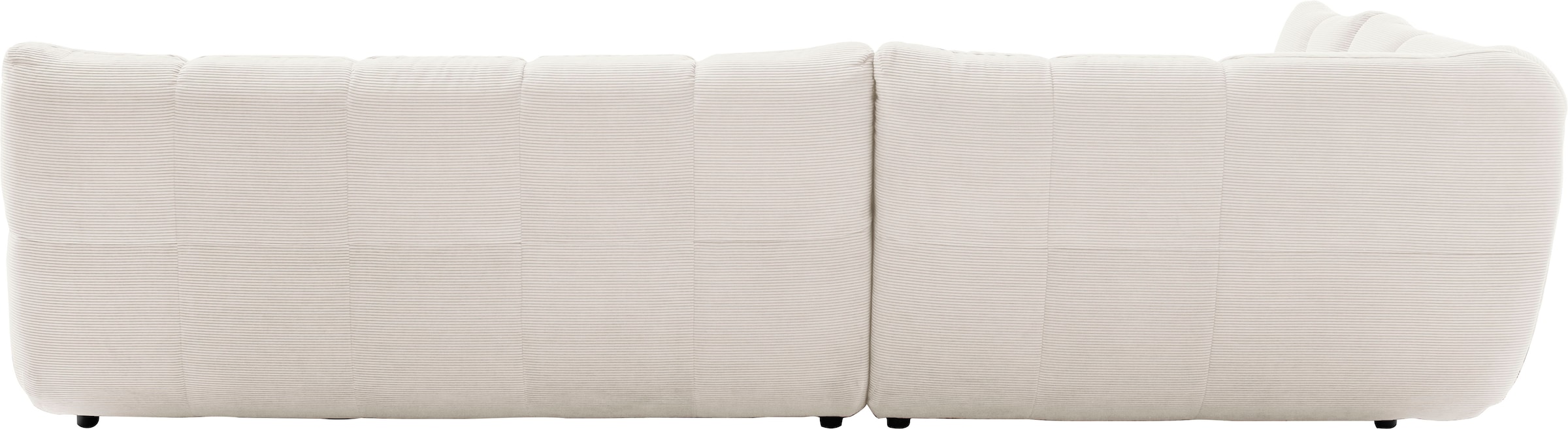 Home affaire Ecksofa »Cozy Bubble, mit klappbarer Armlehne, Breite 324 cm« günstig online kaufen