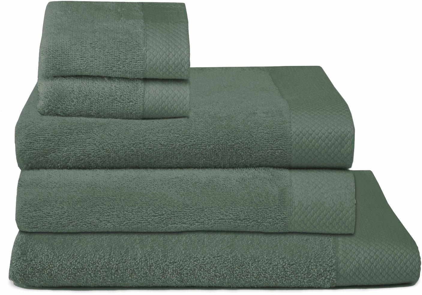 Seahorse Handtuch Set »Seahorse Pure«, Set, 5 tlg., Walkfrottee, 100% super günstig online kaufen