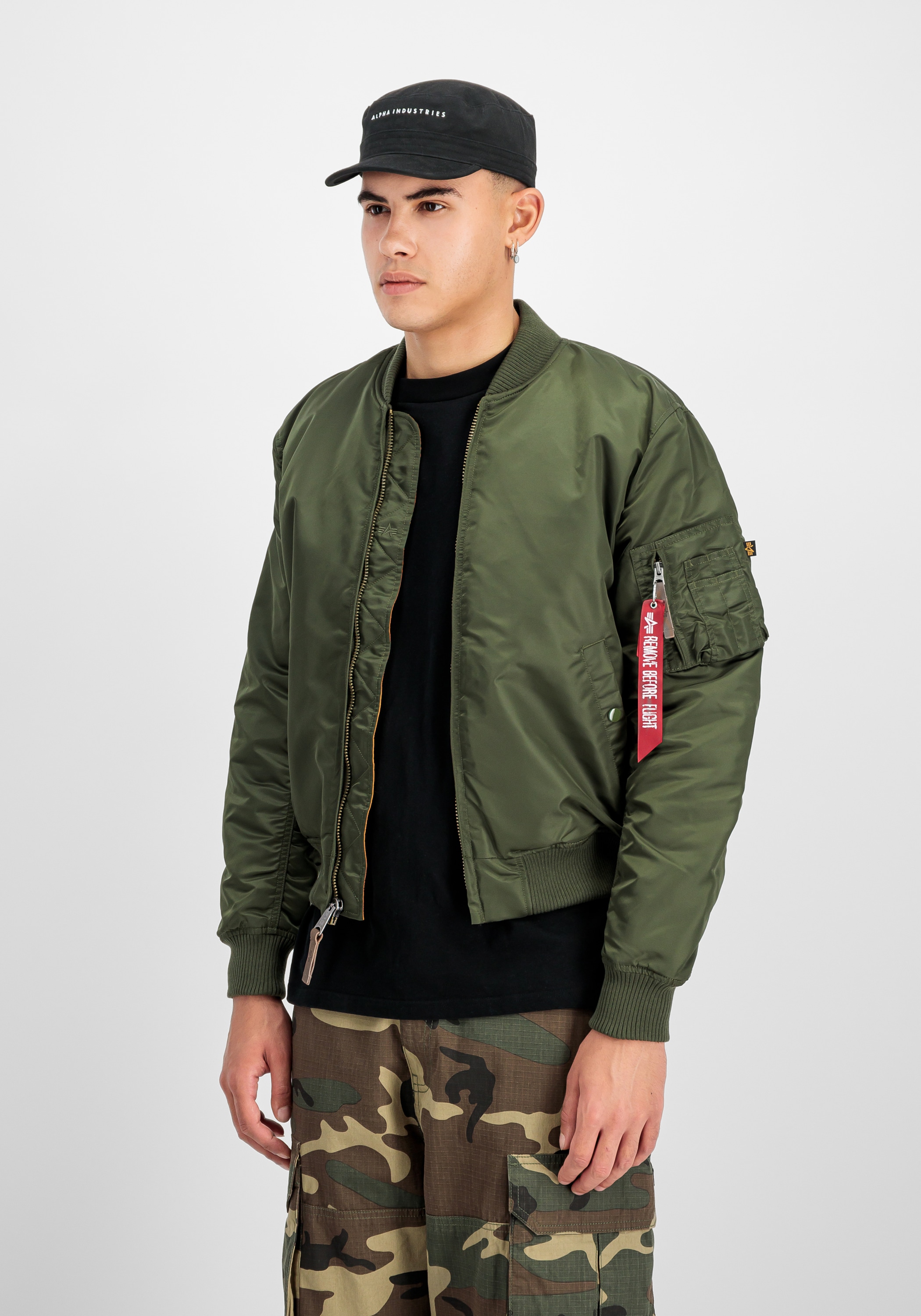 Alpha Industries Bomberjacke »Alpha Industries Men - Bomber Jackets MA-1 VF Vintage Fit 59«