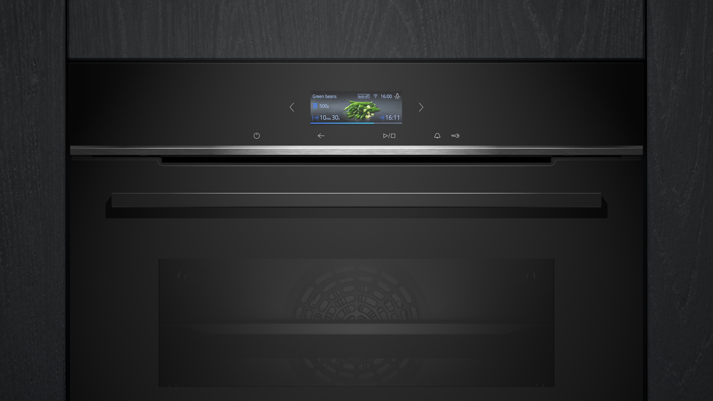 SIEMENS Einbaubackofen iQ700 »CB734G1B1«, mit Teleskopauszug nachrüstbar günstig online kaufen