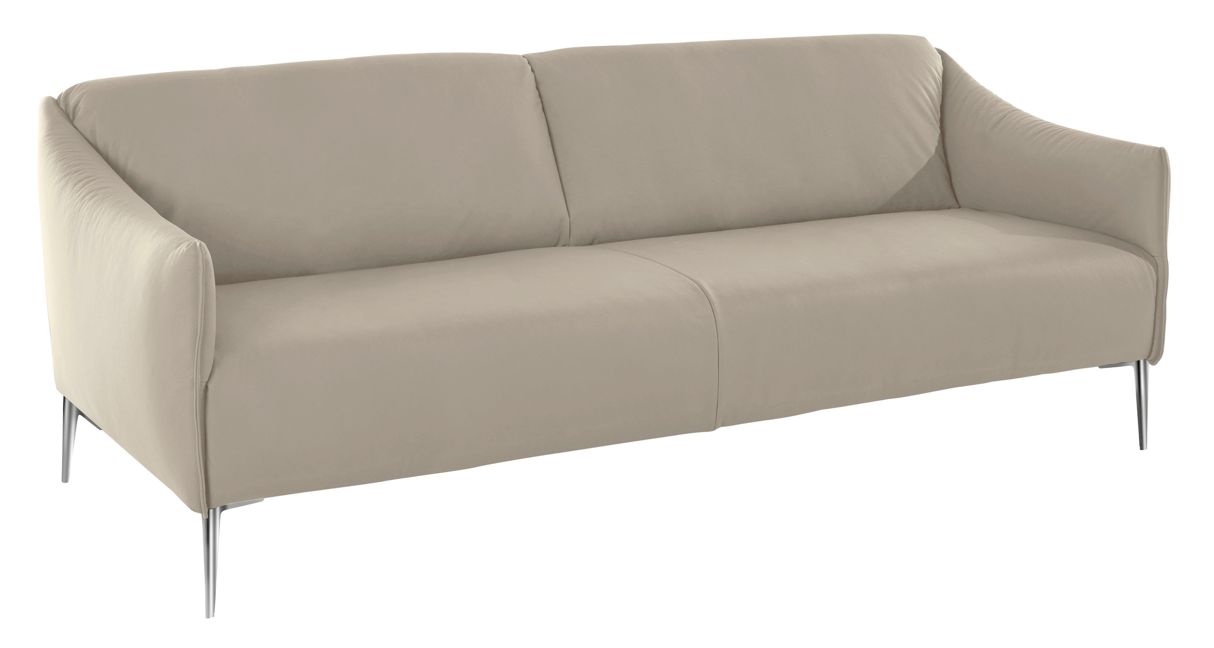 W.SCHILLIG 2,5-Sitzer »sally«, mit Metallfüßen in Chrom glänzend, Breite 194 cm