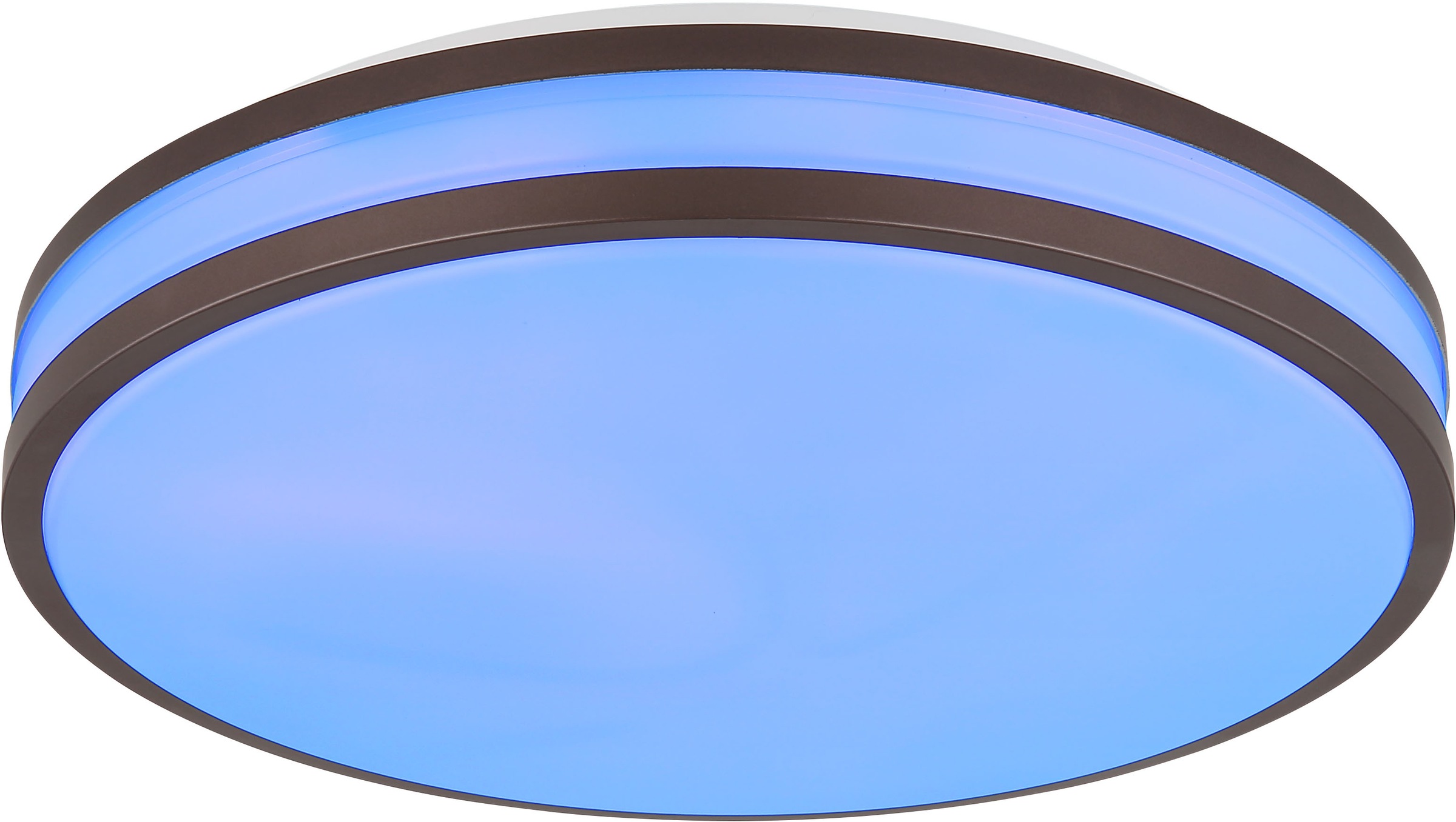 GLOBO LIGHTING LED Deckenleuchte »BETHA« LED-Modul 1 Stk. Deckenlampe/rund/Wohnzimmer/Schlafzimmer/elegant/rot-grün-blau