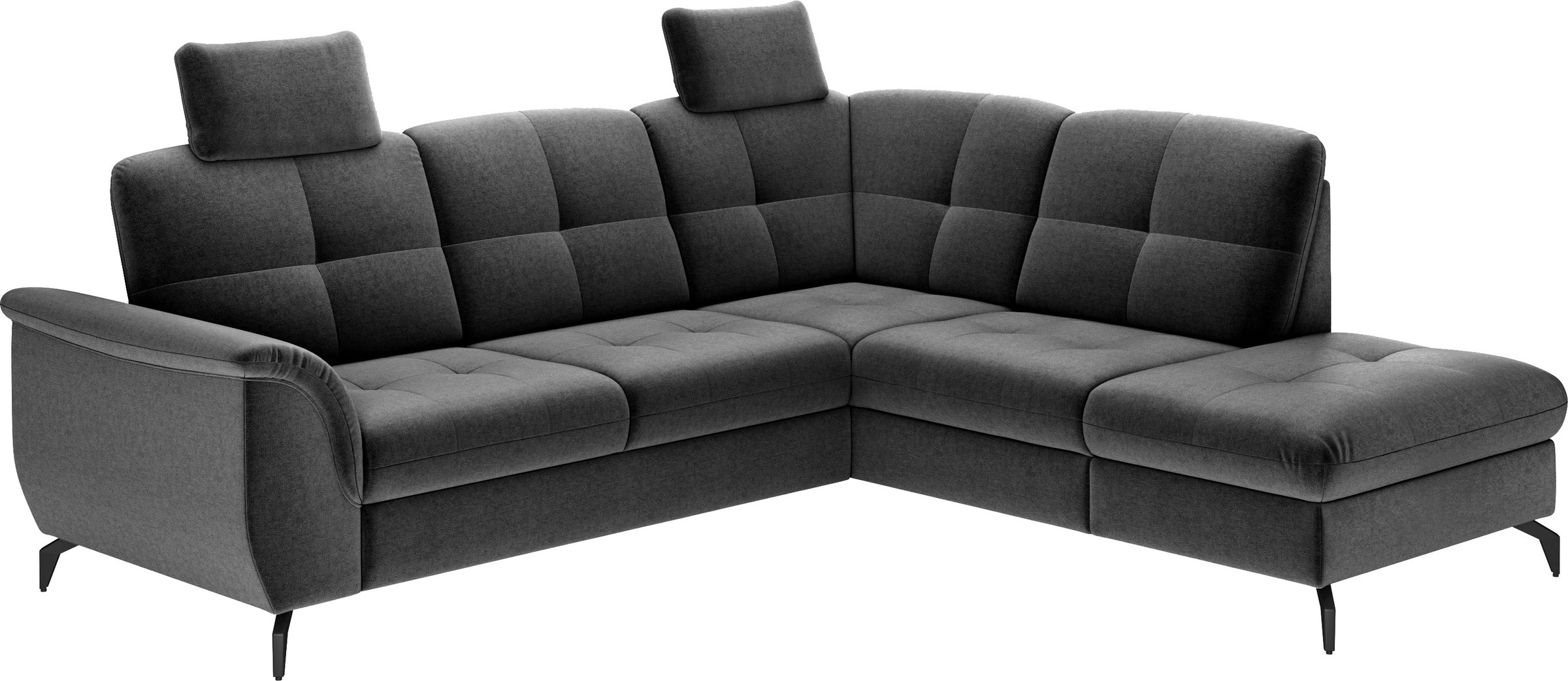 sit&more Ecksofa »Zora L-Form«, wahlweise mit Bettfunktion und Bettkasten