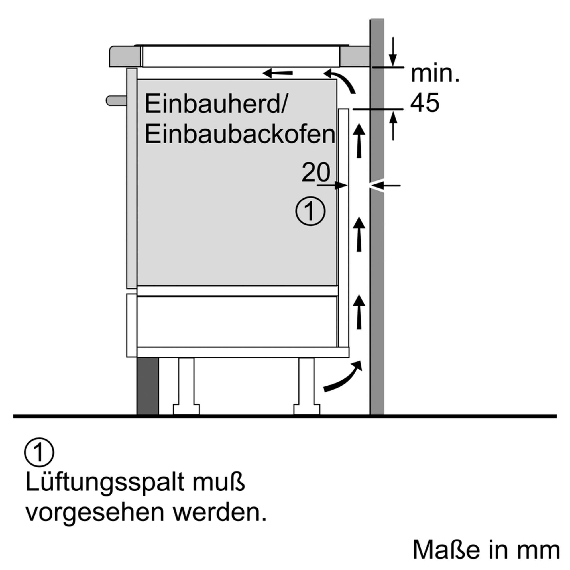 BOSCH Flex-Induktions-Kochfeld von SCHOTT CERAN® »PXY801KW1E«, mit PerfectFry-Bratsensor