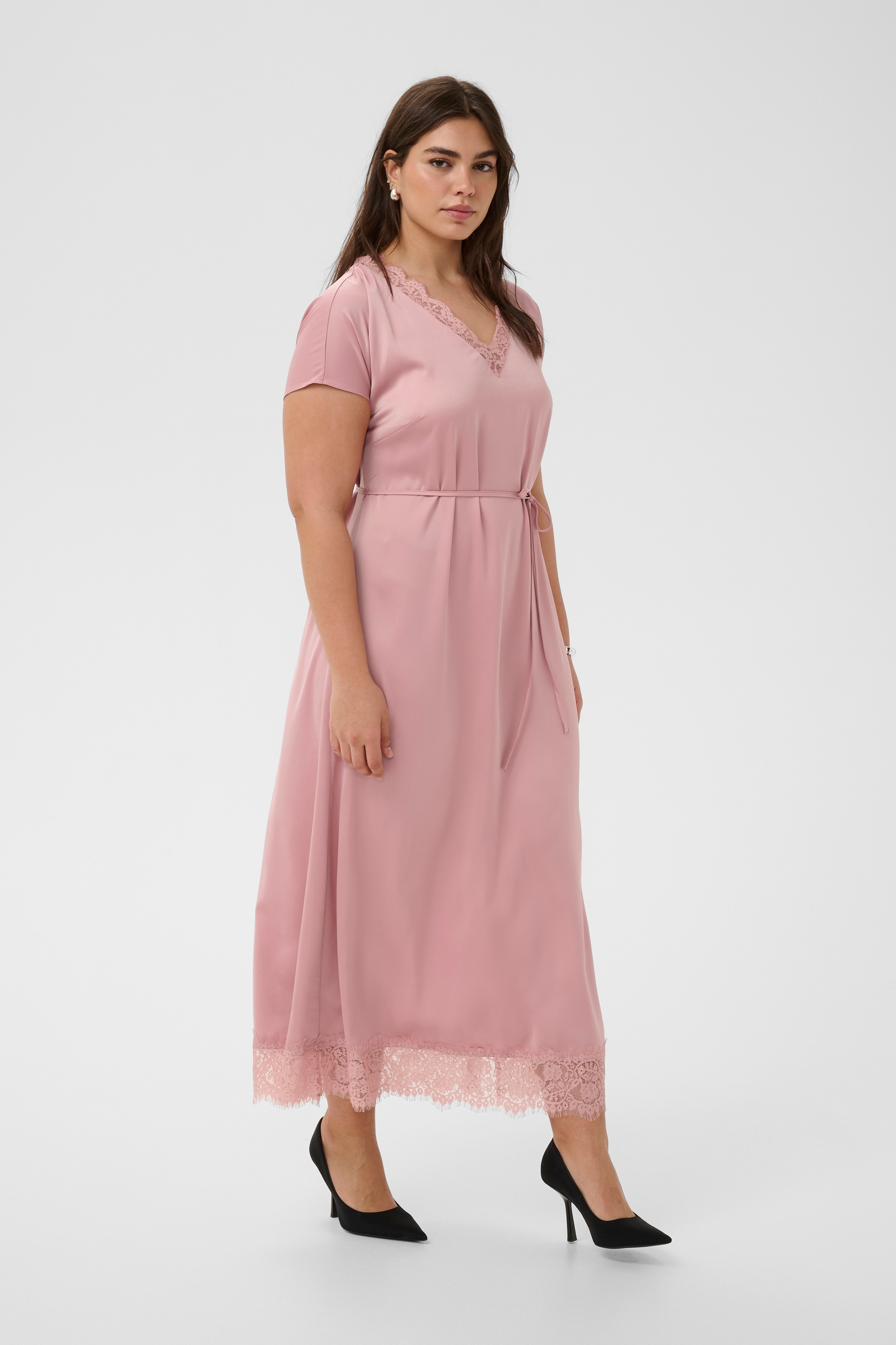 KAFFE Curve Midikleid »Kleid KCjamie«