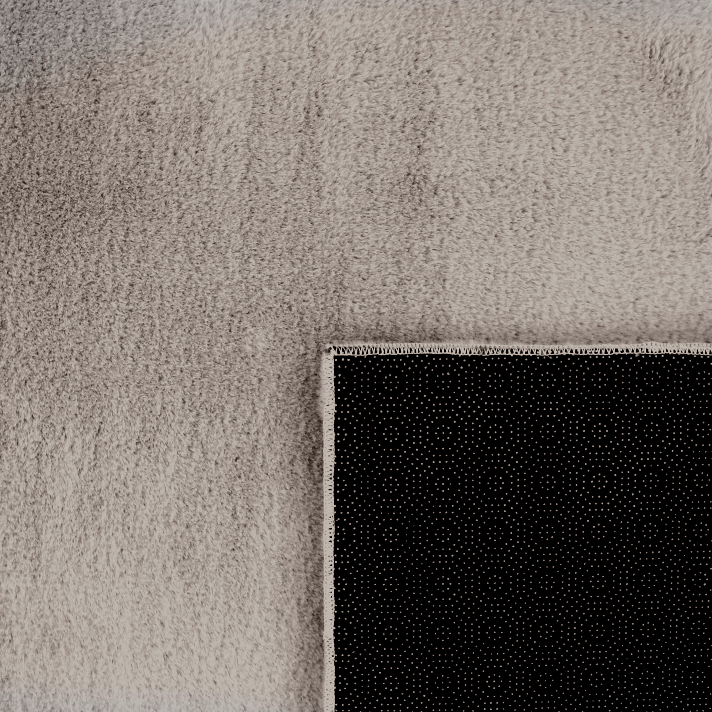 Teppich »Andeer«, rechteckig, 14 mm Höhe, Kurzflor, Uni Farben, weich & kuschelig, waschbar, Wohnzimmer